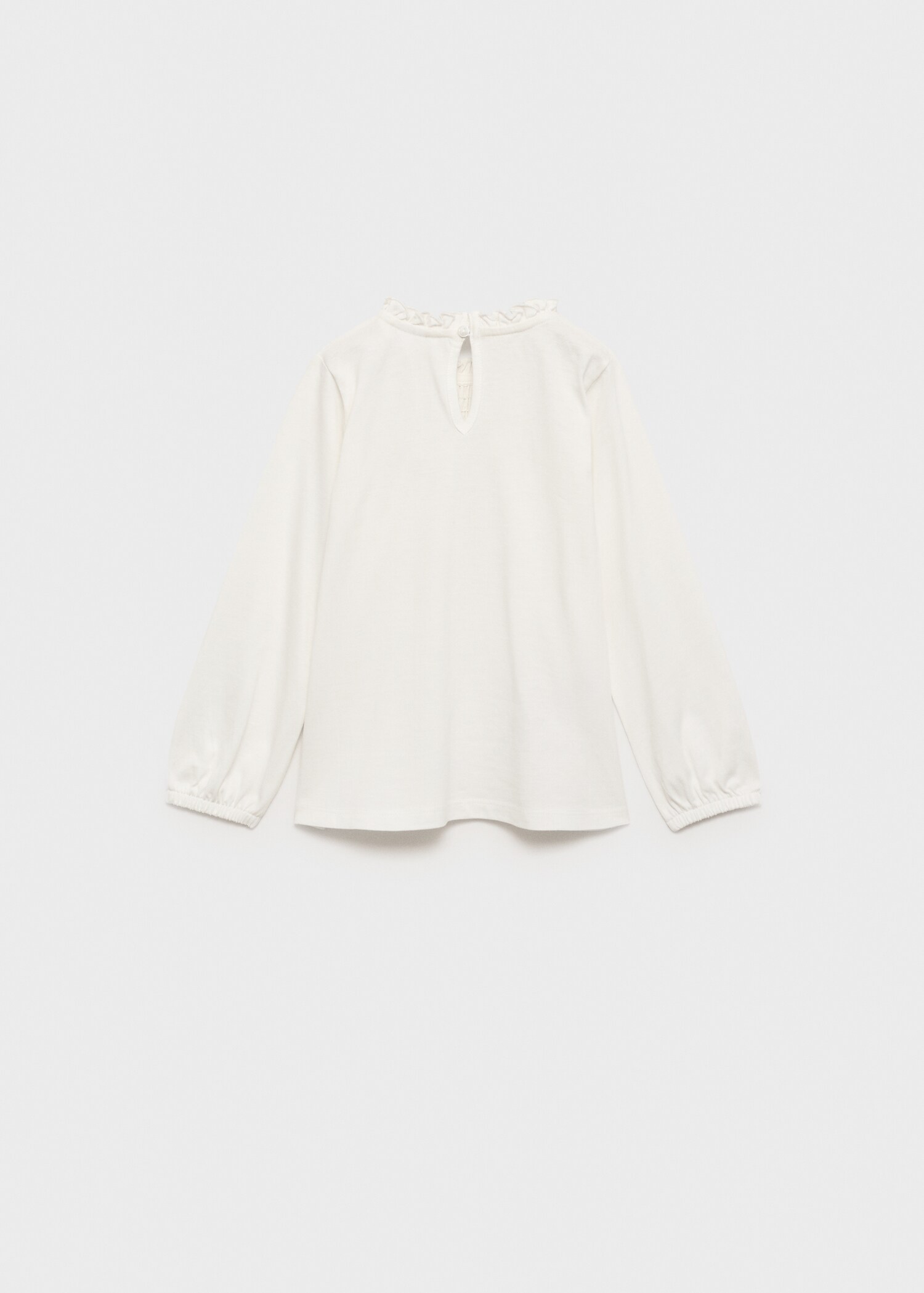 T-shirt col froncé - Verso de l’article