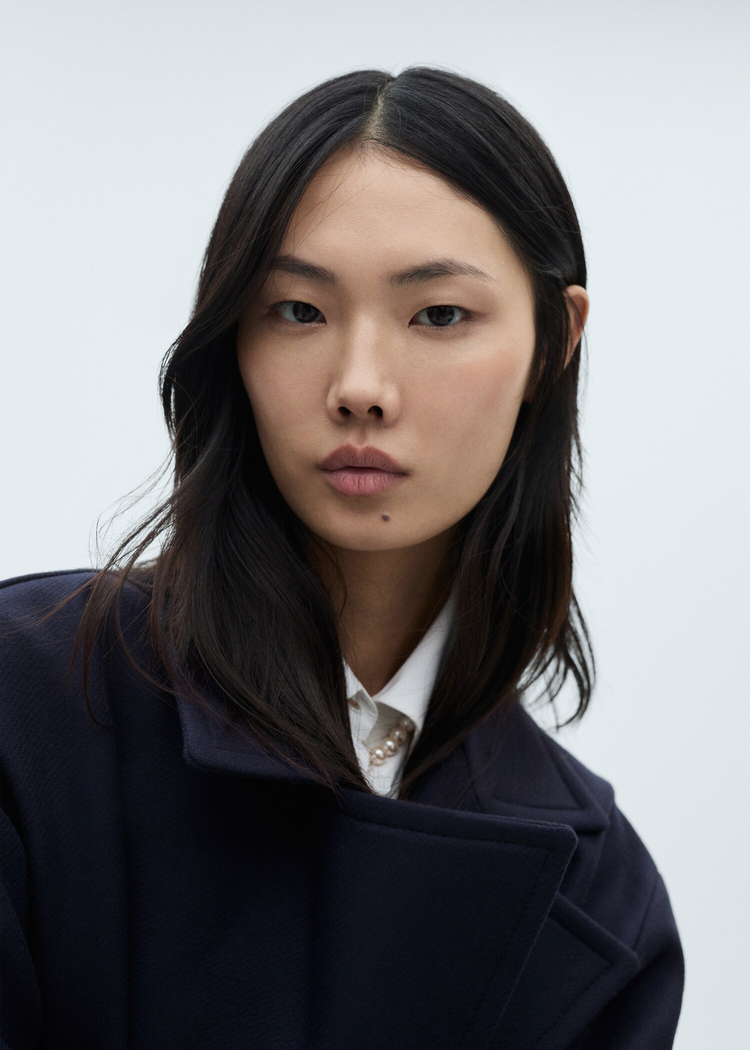 Long virgin wool coat - Details of the article 6