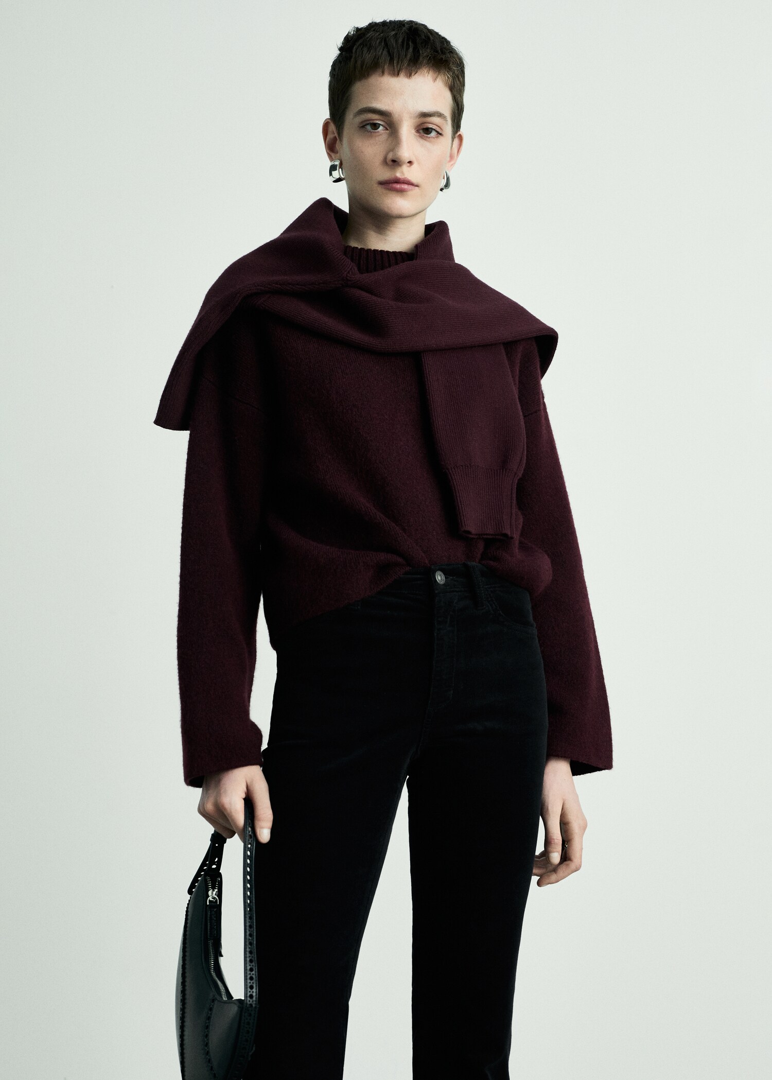 Jean Sienna flare crop velours côtelé - Détail de l'article 1