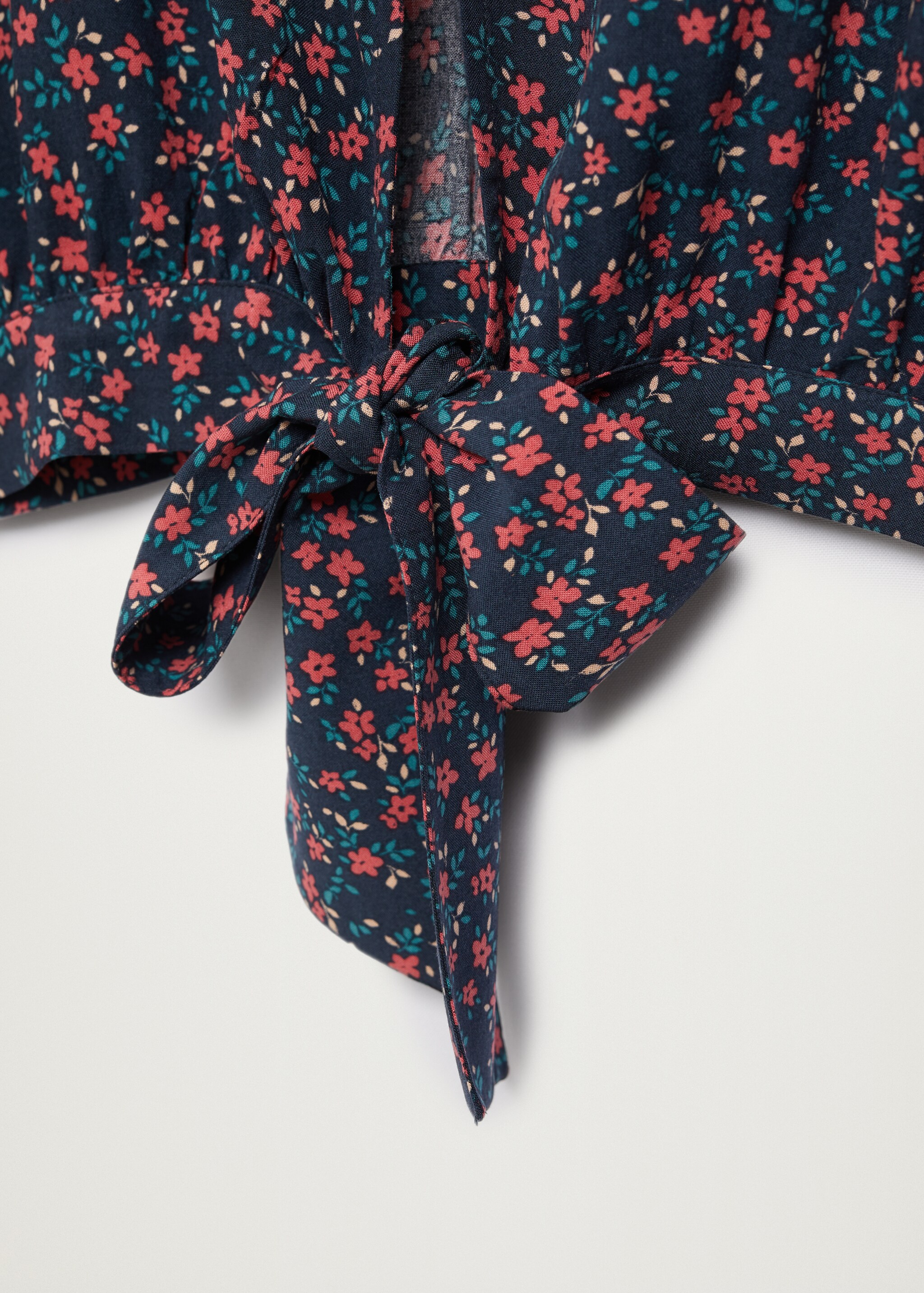 Bow printed blouse - Details of the article 8