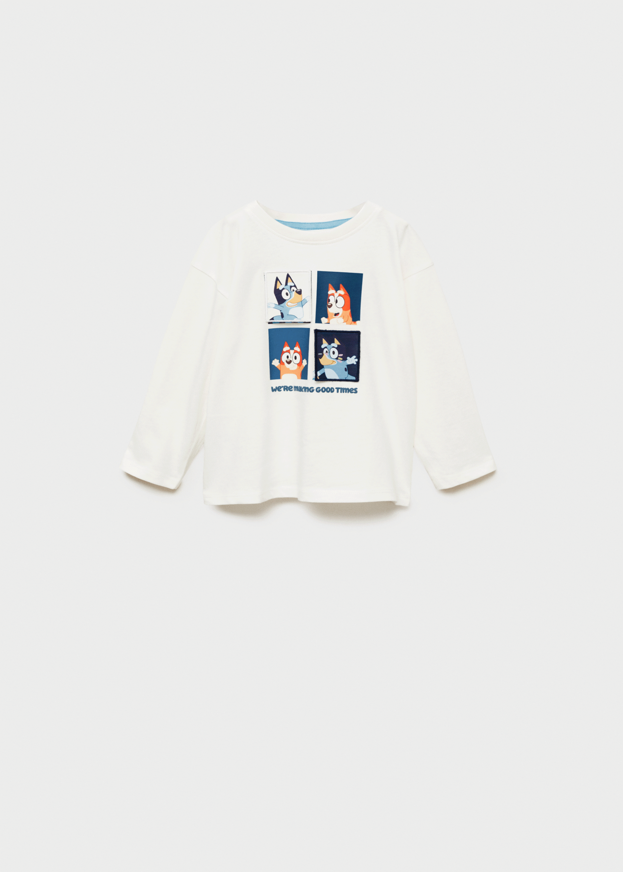 Bluey printed t-shirt - Details of the article 9, Off White. Ref: 87041048-00.