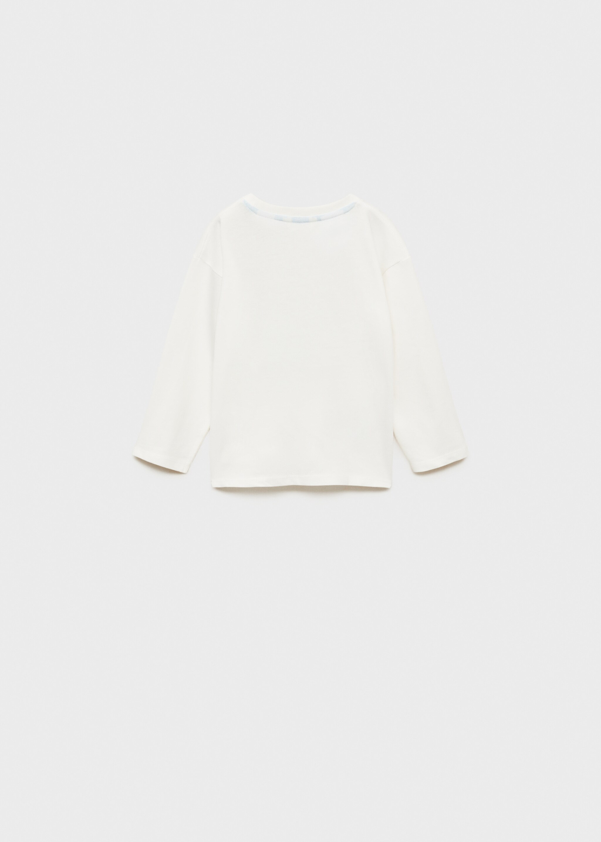 Bluey printed t-shirt - Reverse of the article, Off White. Ref: 87041048-00.