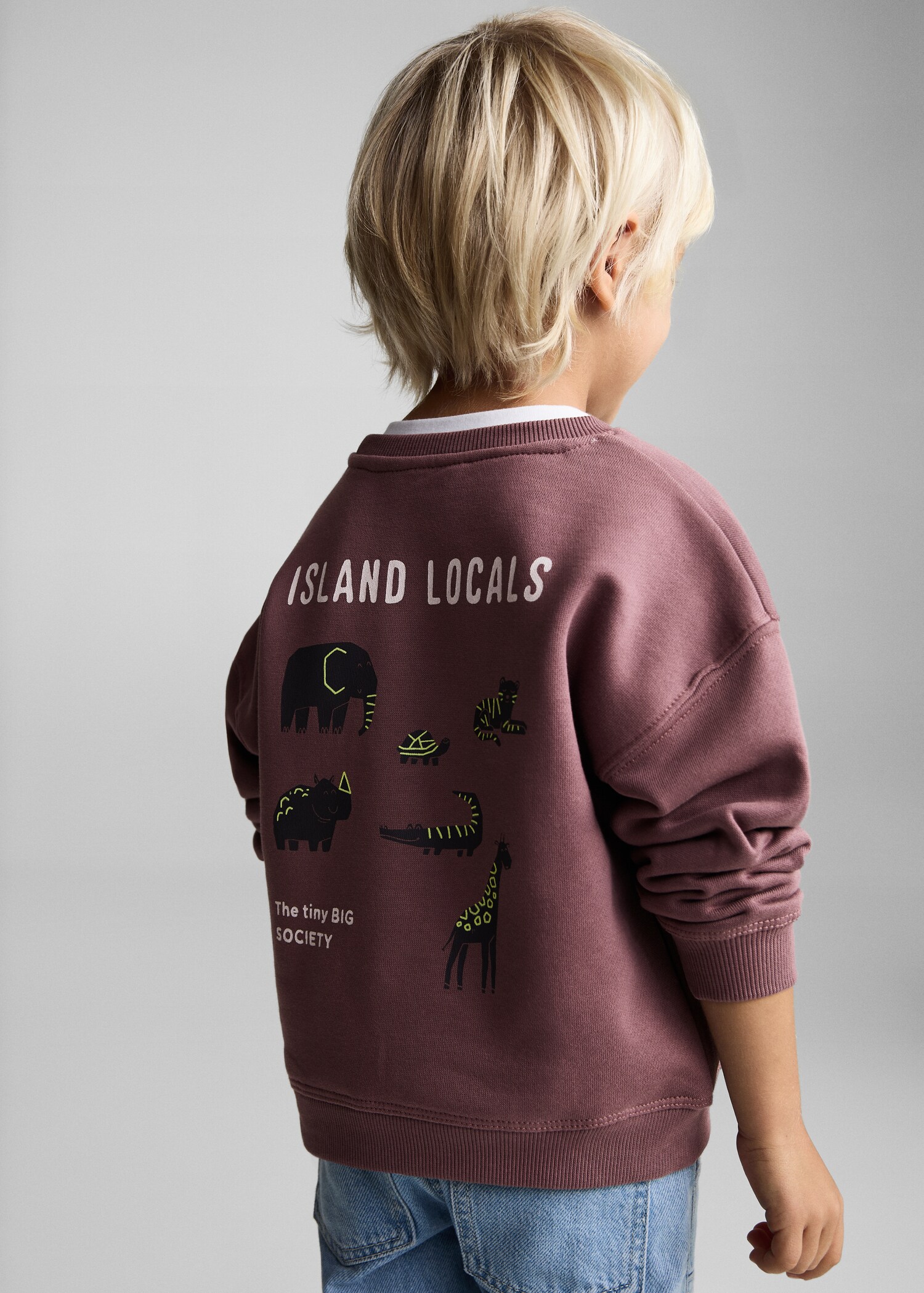Printed animal sweatshirt - Details of the article 6