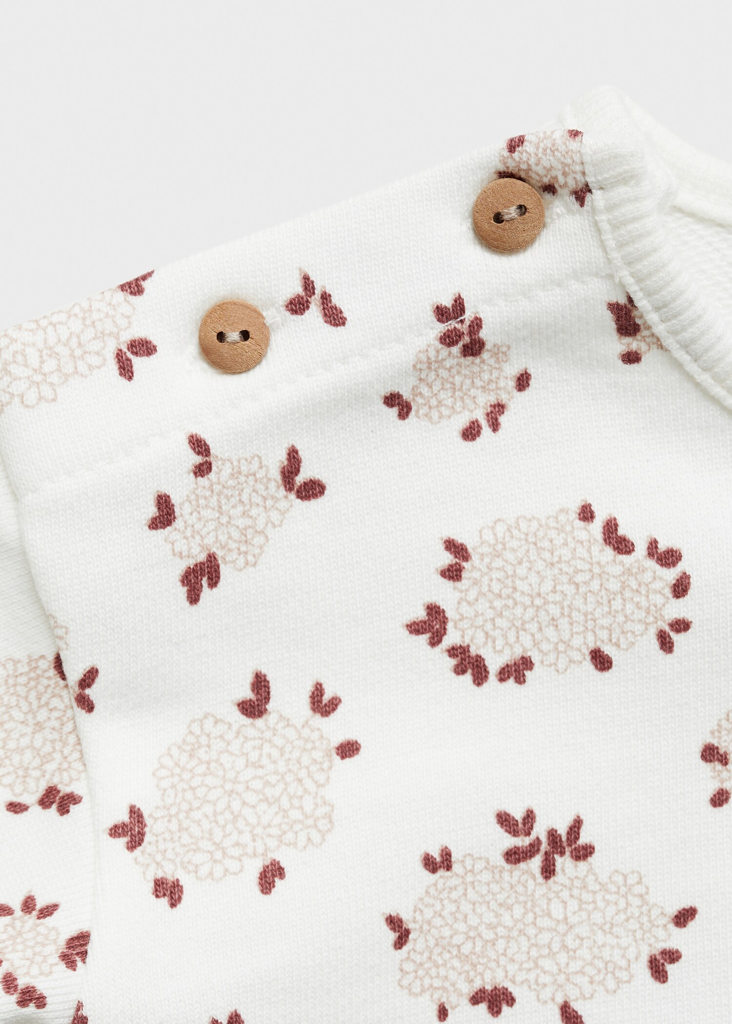 Floral printed sweatshirt - Details of the article 8