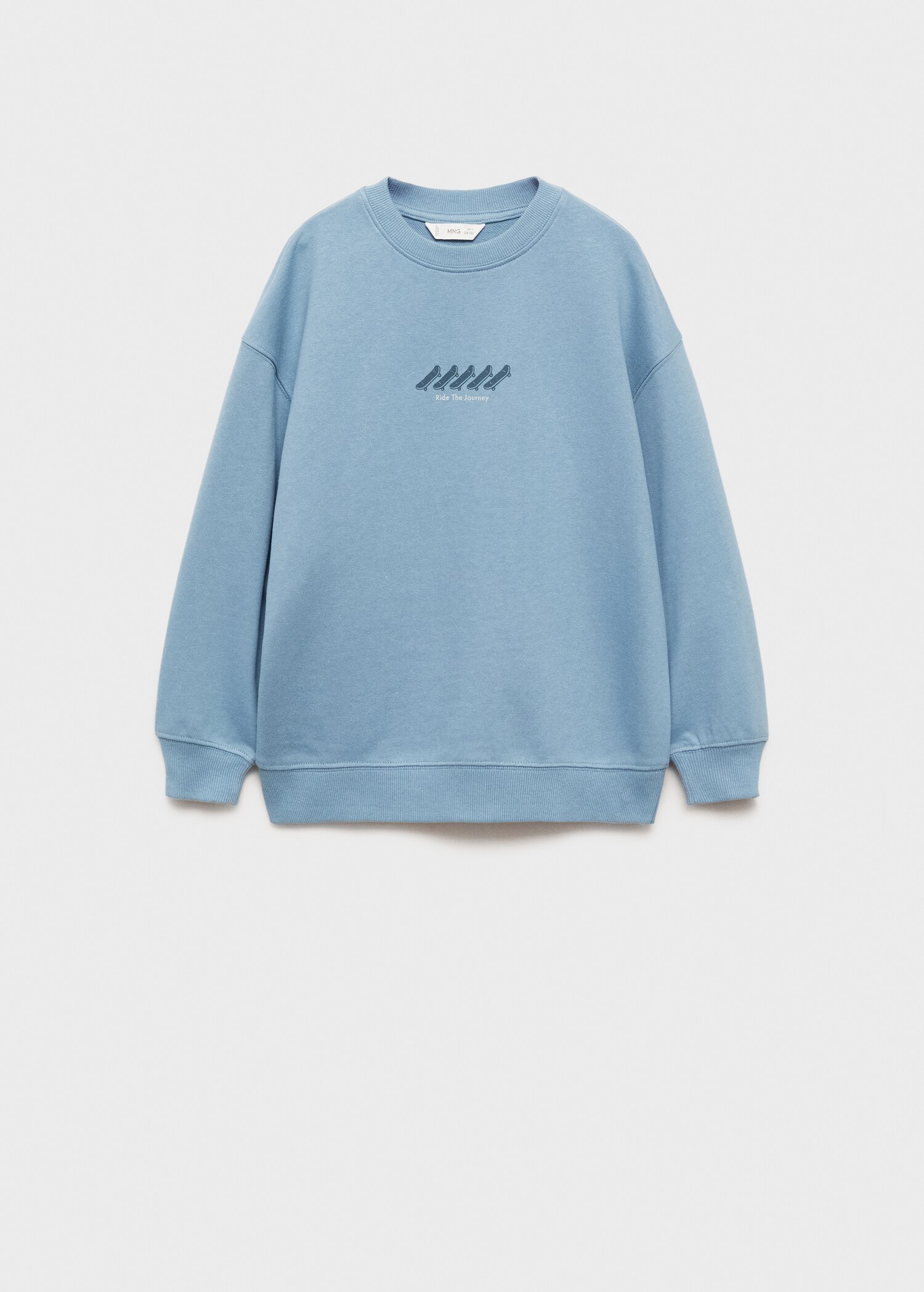 Printed cotton sweatshirt - Article without model