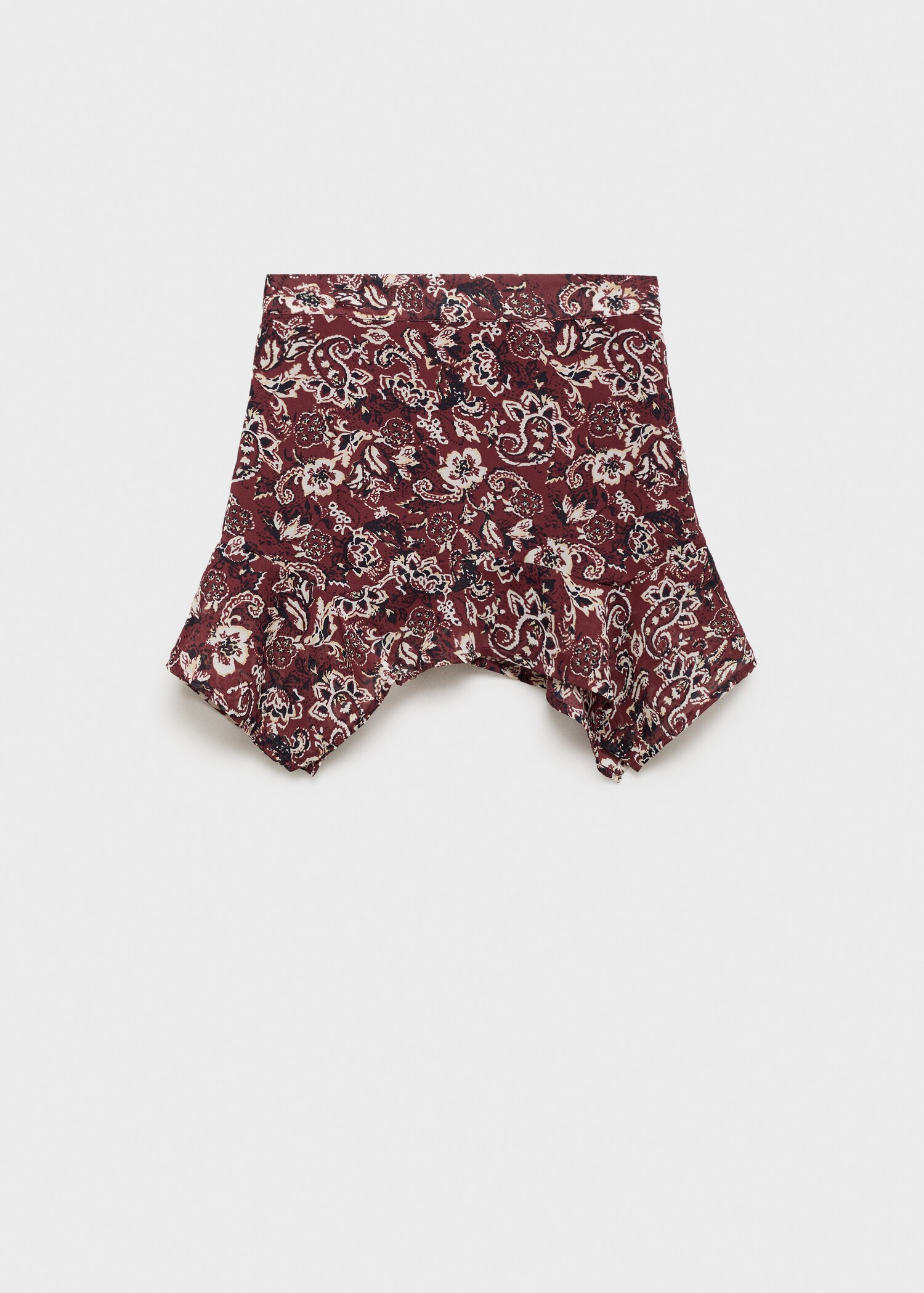 Asymmetrisches Printkleid - Artikel ohne Model