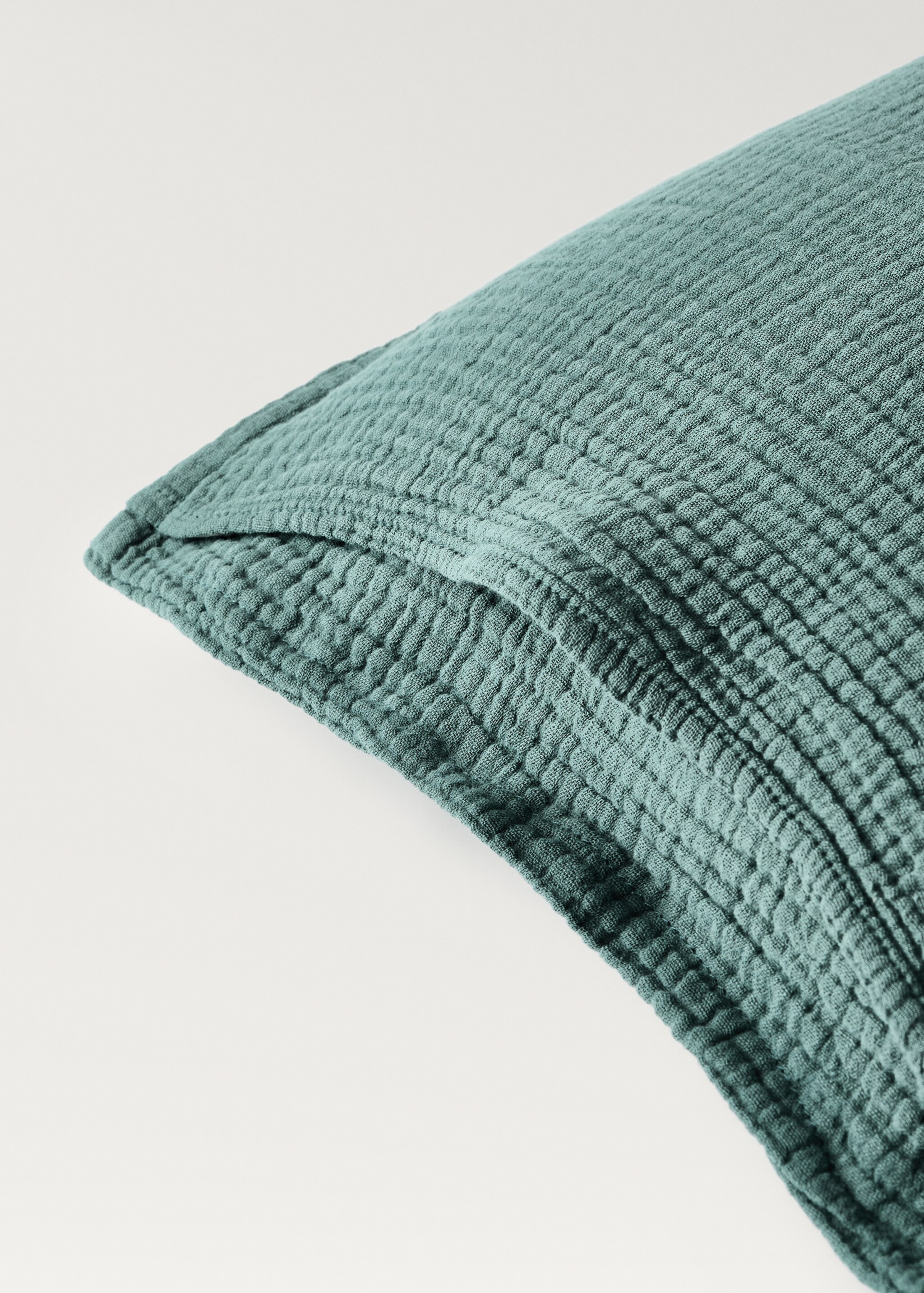 Dětský povlak na polštářek bavlněný šifon 30 x 40 cm - Detail zboží 2, Růžový muškát. Ref: 87041524-00.