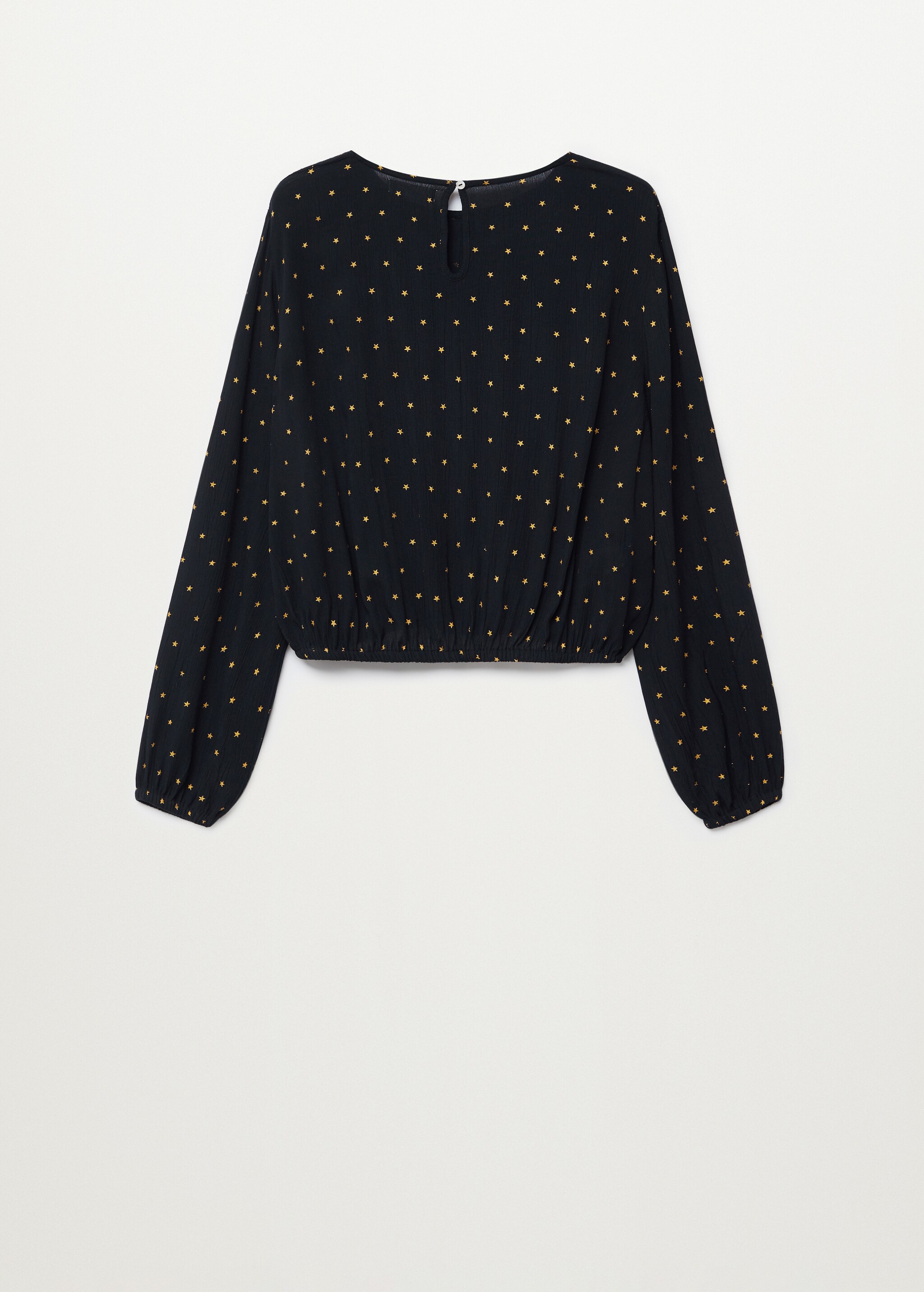 Blusa estampado estrellas - Reverso del artículo