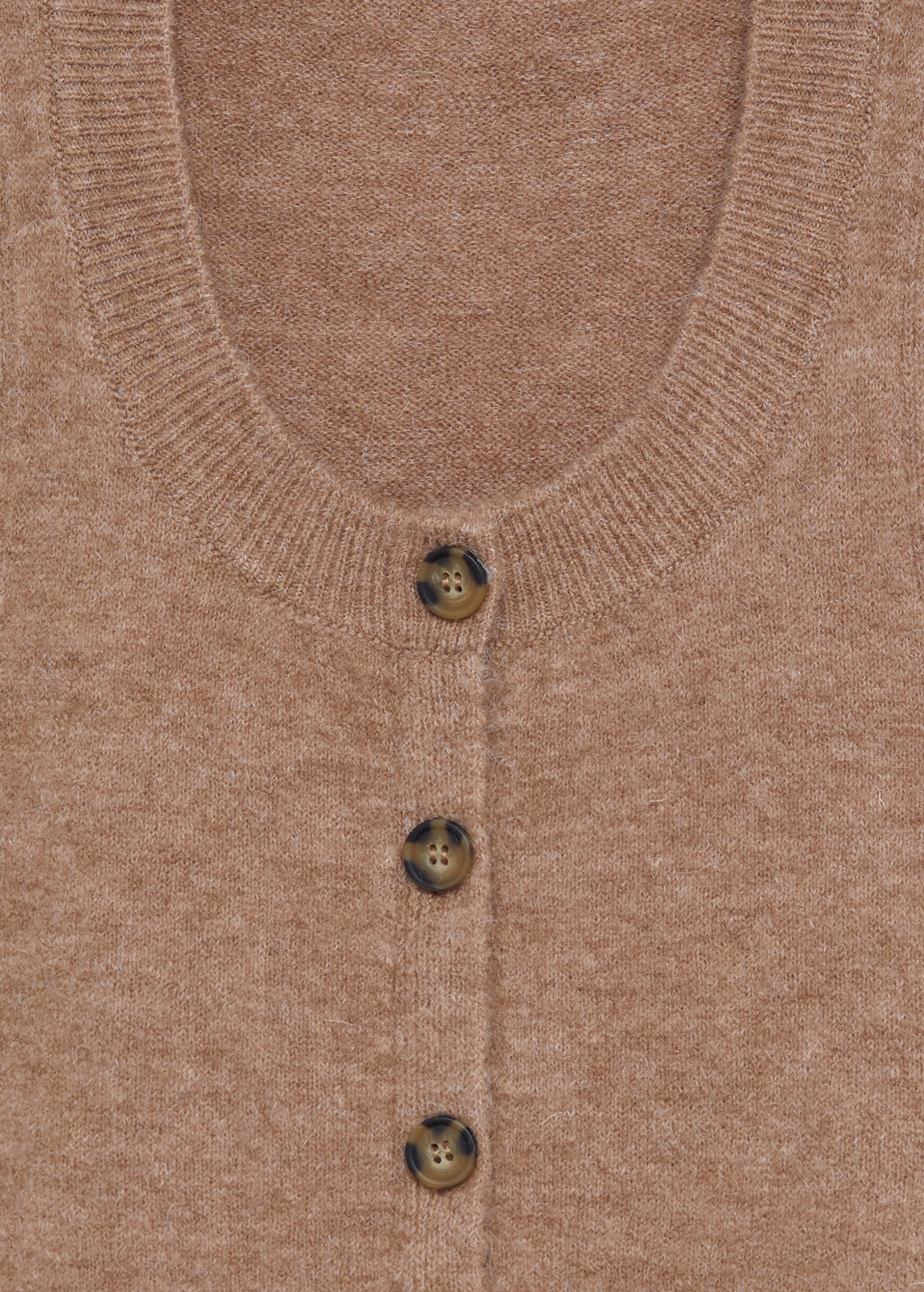 Knitted gilet with buttons - Details of the article 8