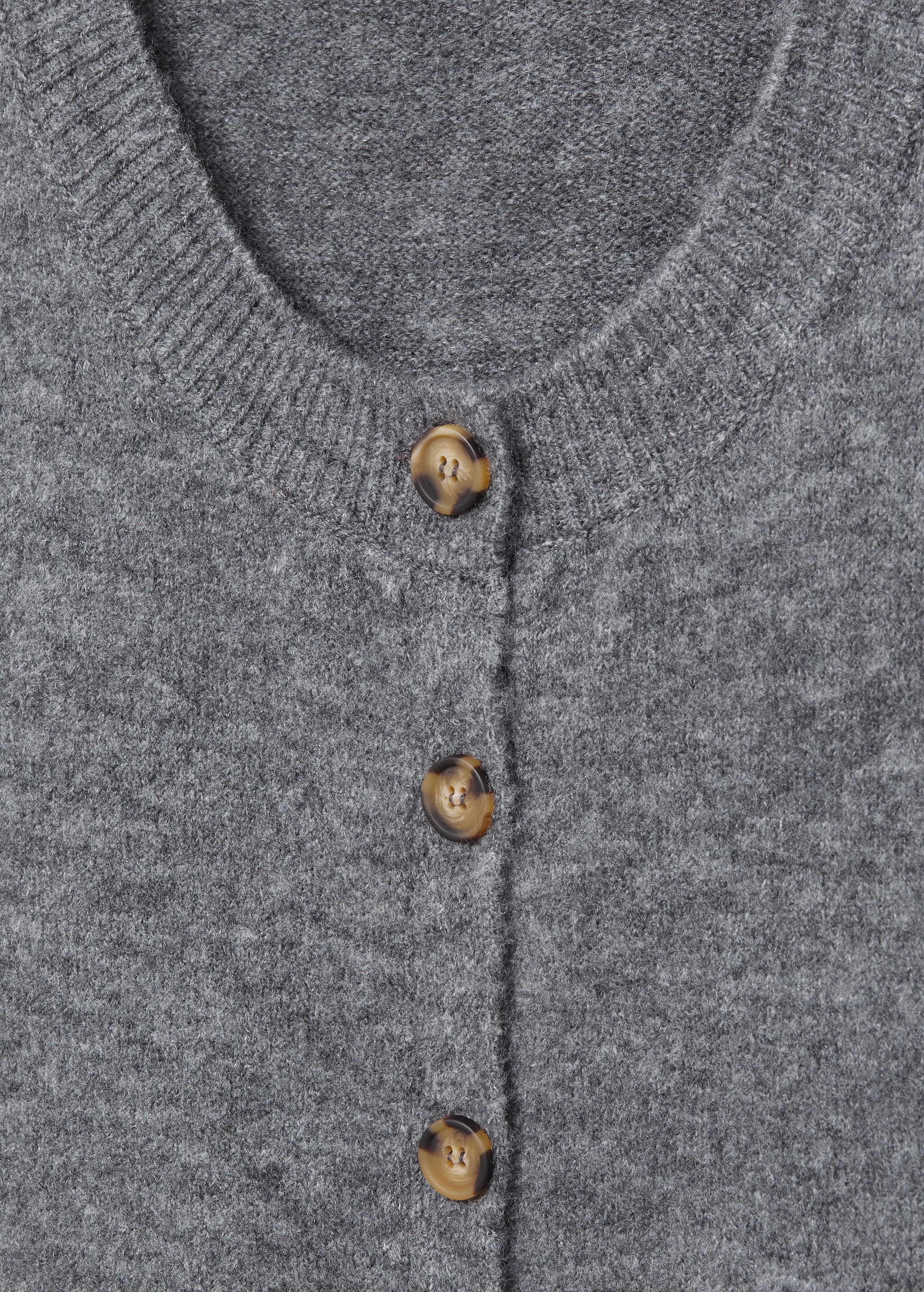 Knitted gilet with buttons - Details of the article 8