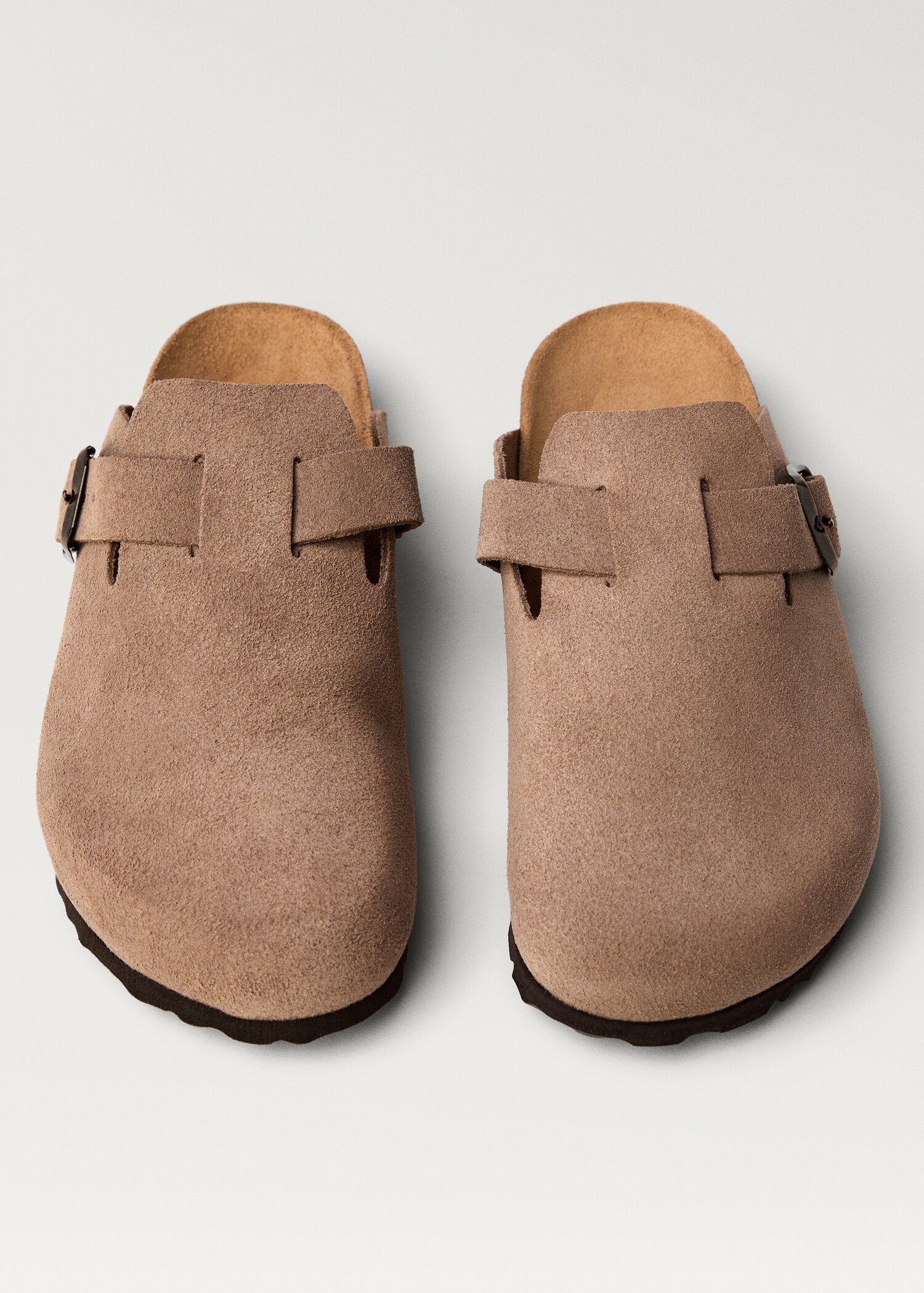 Leather clogs with buckle - Details of the article 2
