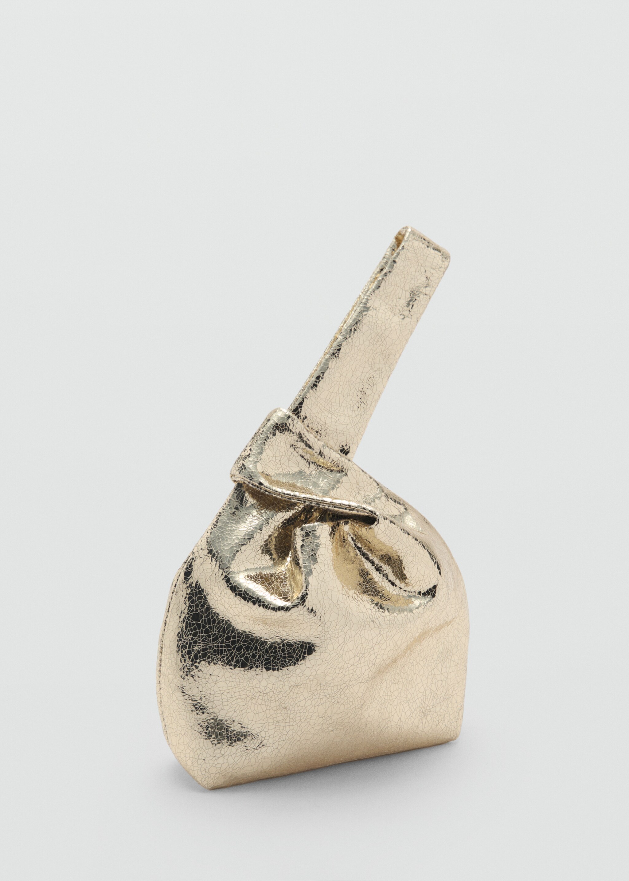 Metallic handbag - Medium plane, Gold. Ref: 87042540-00.