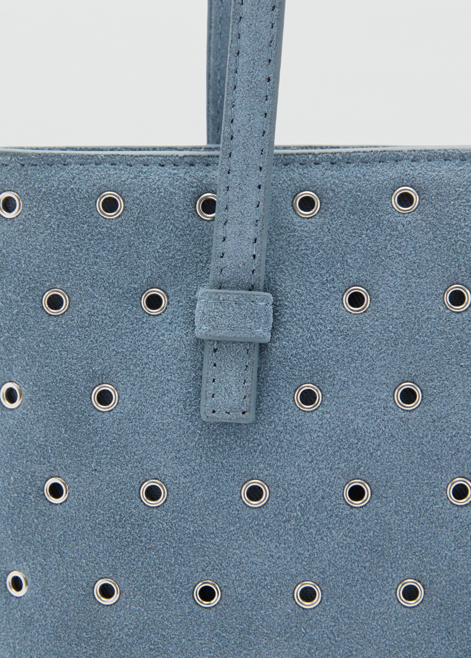 Die-cut leather shoulder bag - Details of the article 2
