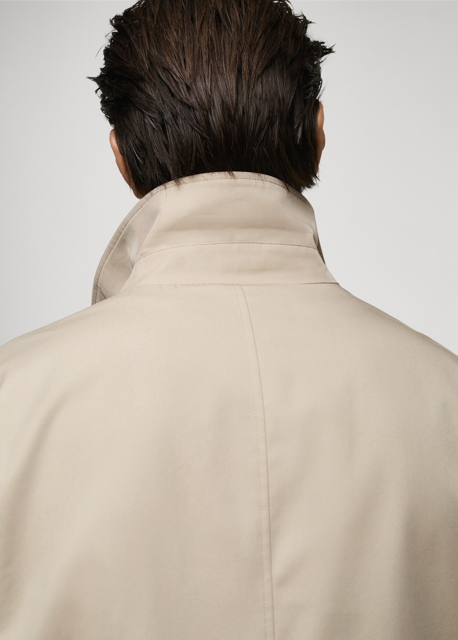 Classic water-repellent trench coat - Details of the article 6