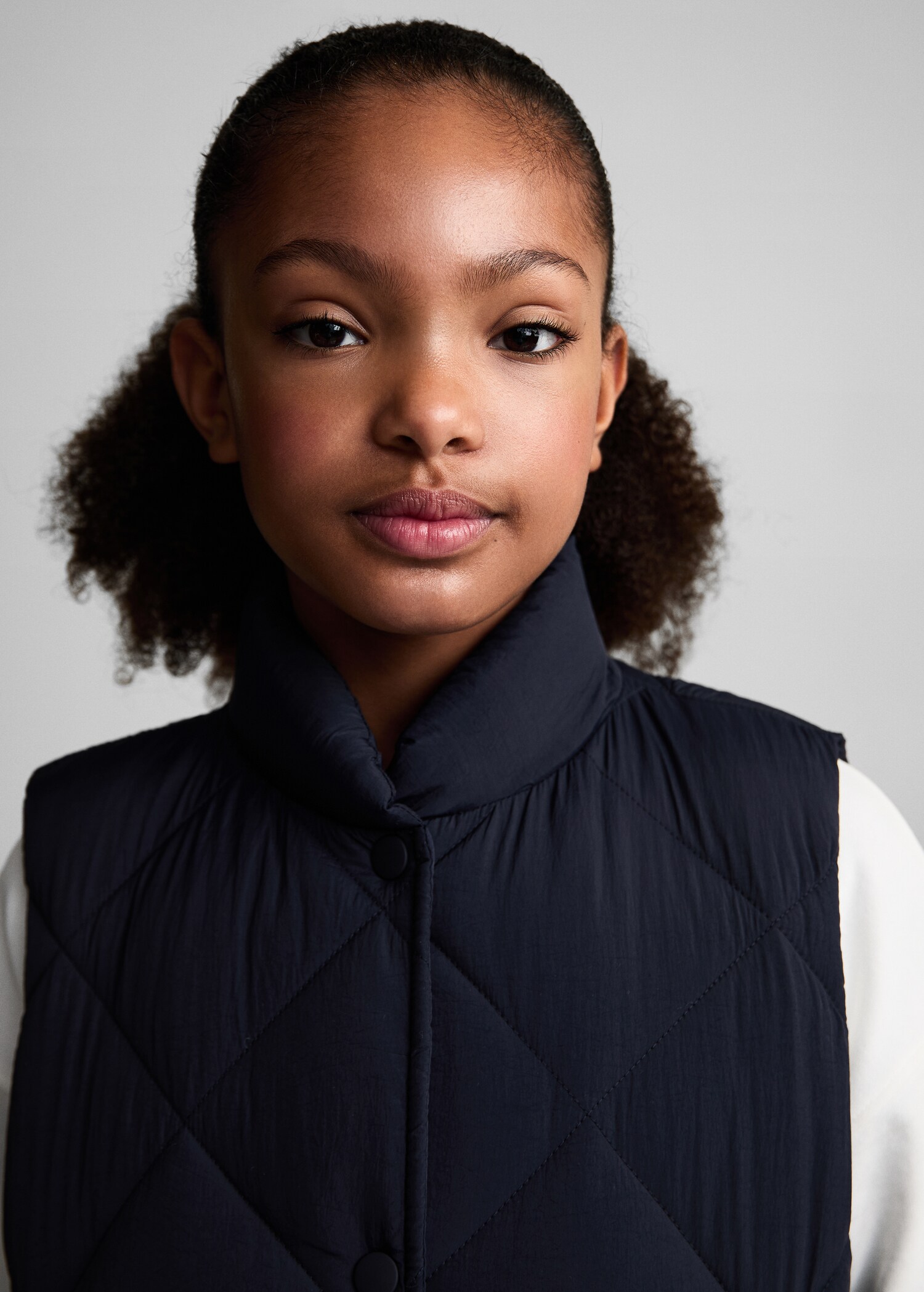 Ruitvormig doorgestikte bodywarmer - Detail van het artikel 1