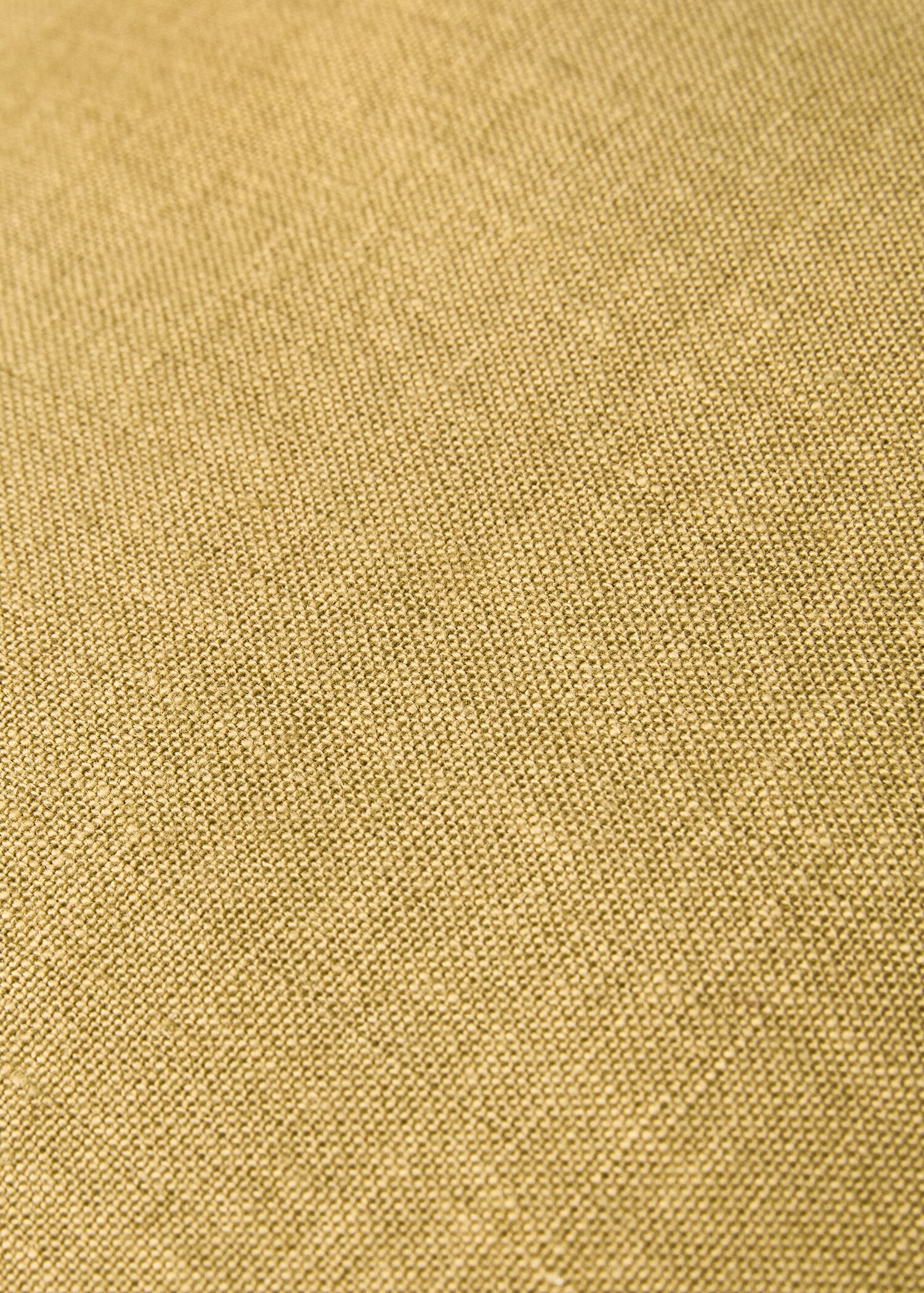 Bicolour linen cushion cover 60x60 cm - Details of the article 4