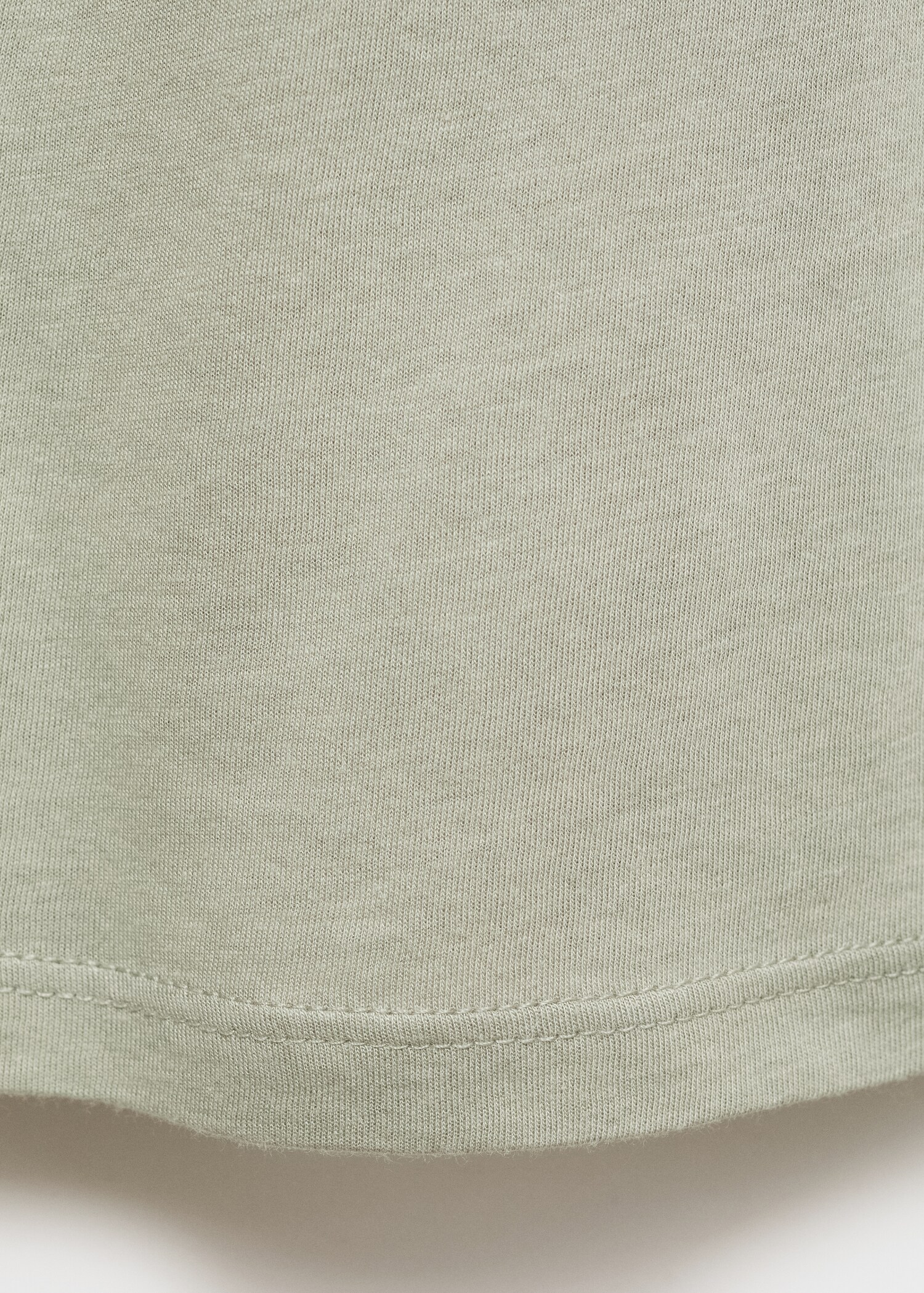 Cotton nightdress with lace trim - Details of the article 0