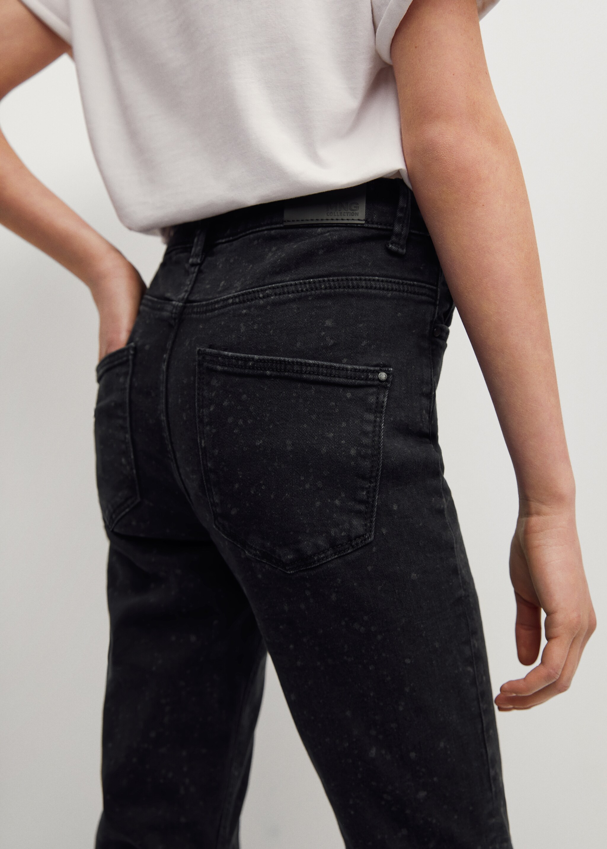 Jeans slim efecto manchas - Detalle del artículo 1
