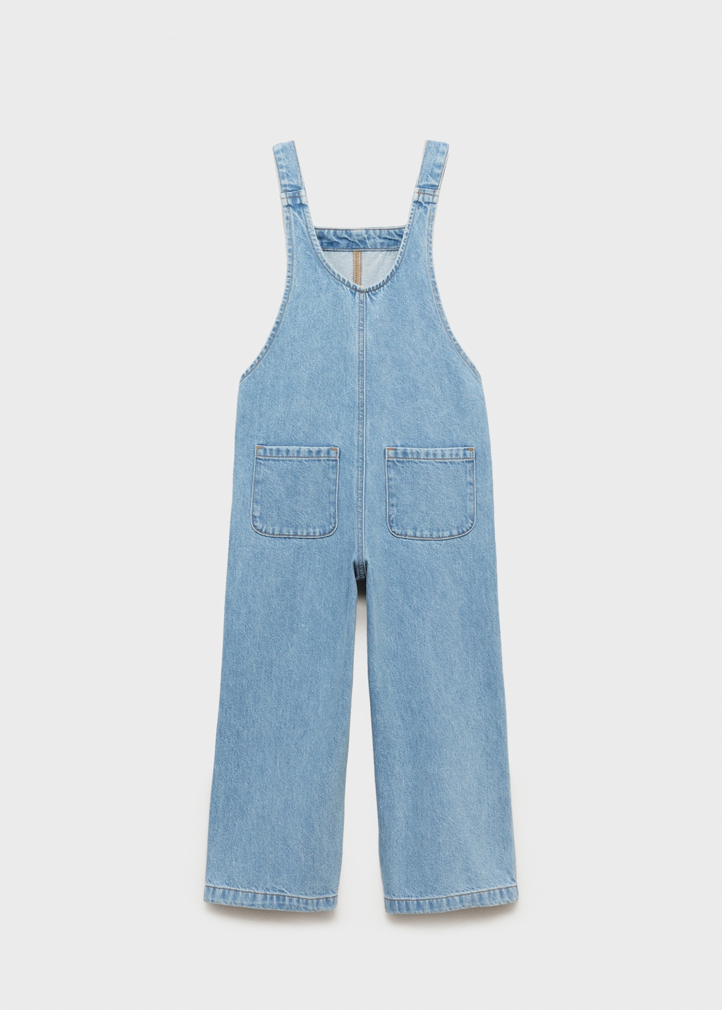 Long denim dungarees - Girls | MANGO OUTLET USA