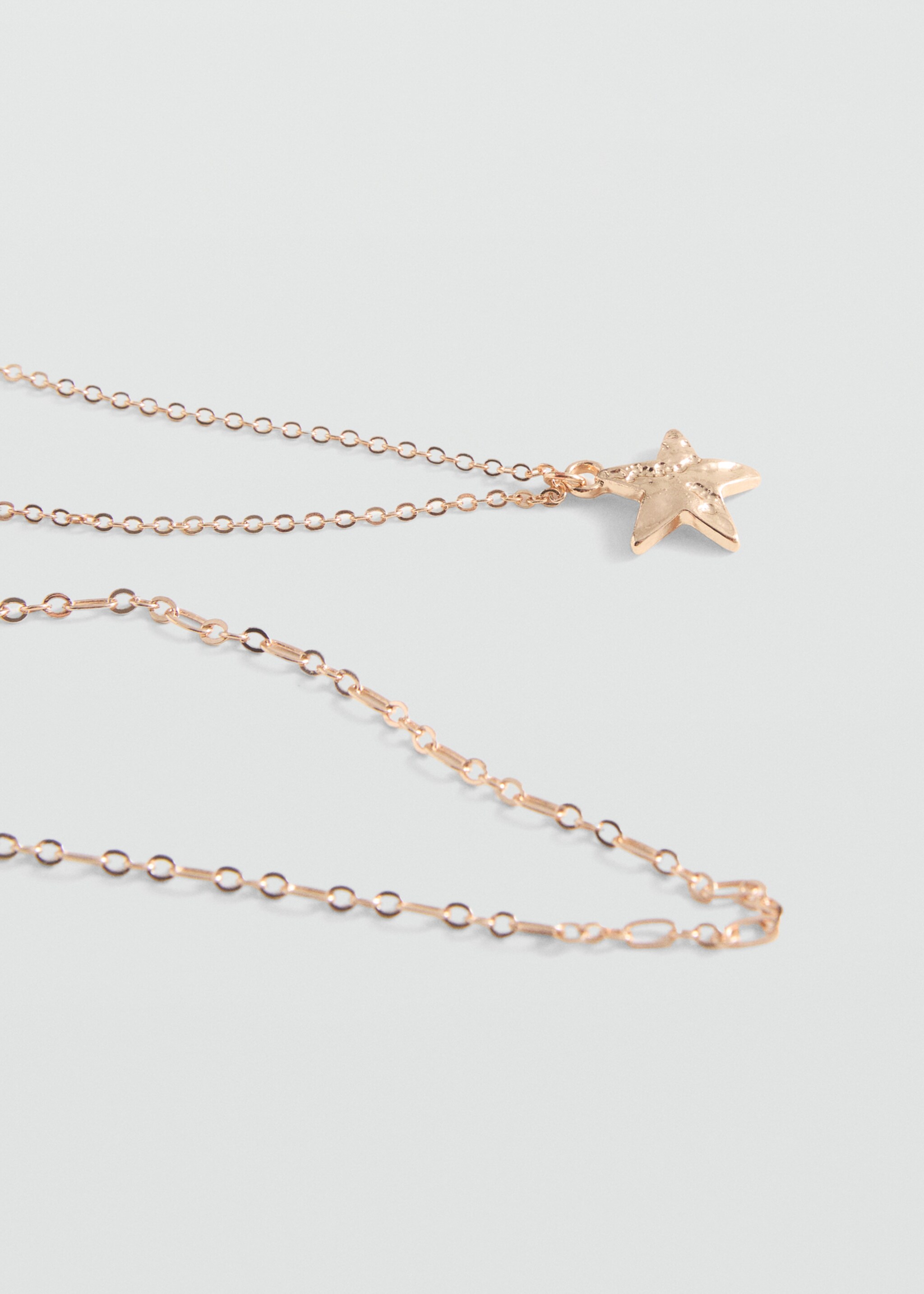 Set mit Gliederketten - Mittlere Ansicht, Gold. Ref: 87043282-00.