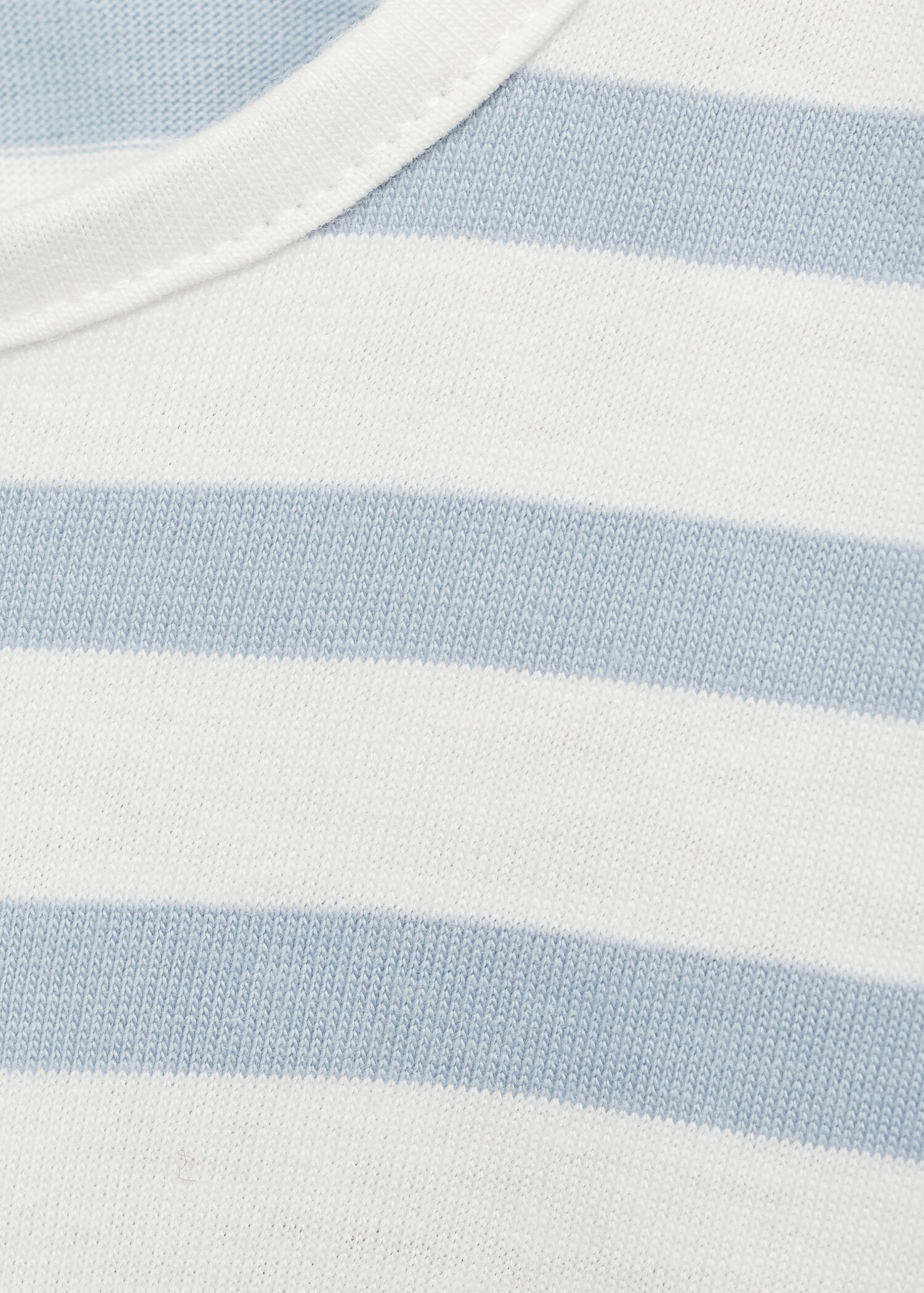Striped cotton T-shirt - Details of the article 0