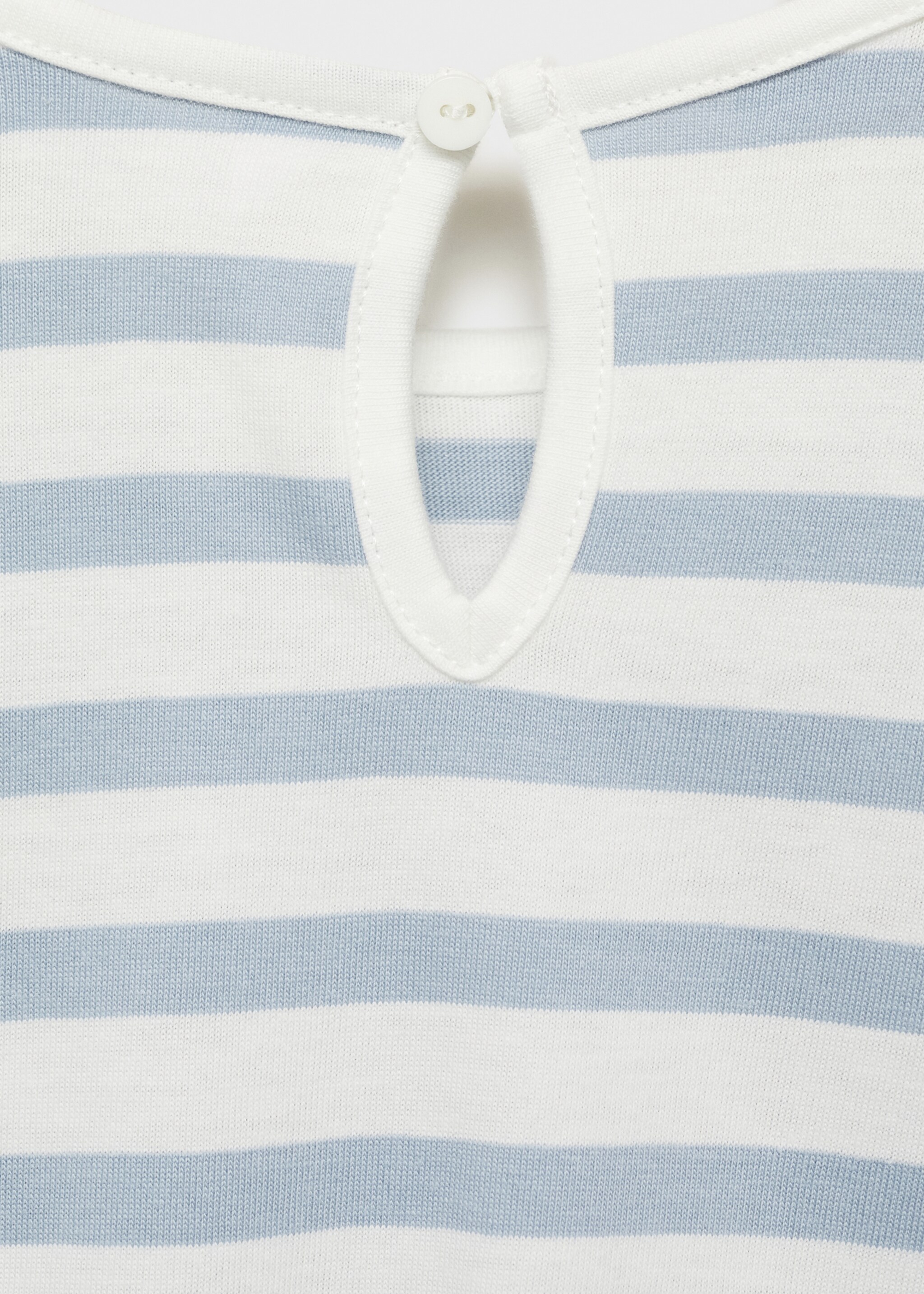 Striped cotton T-shirt - Details of the article 8, Off White. Ref: 87043283-00.