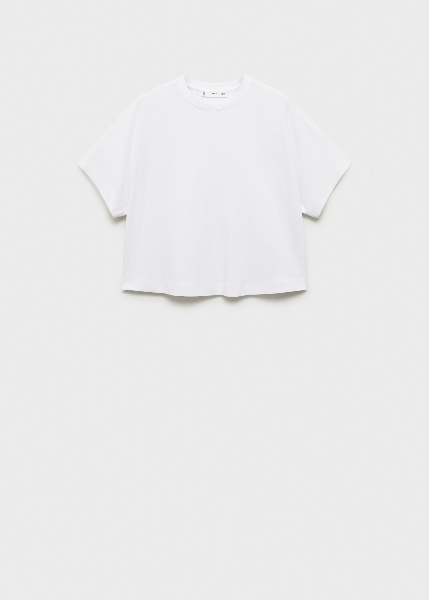 Short-sleeved cotton t-shirt - Article without model