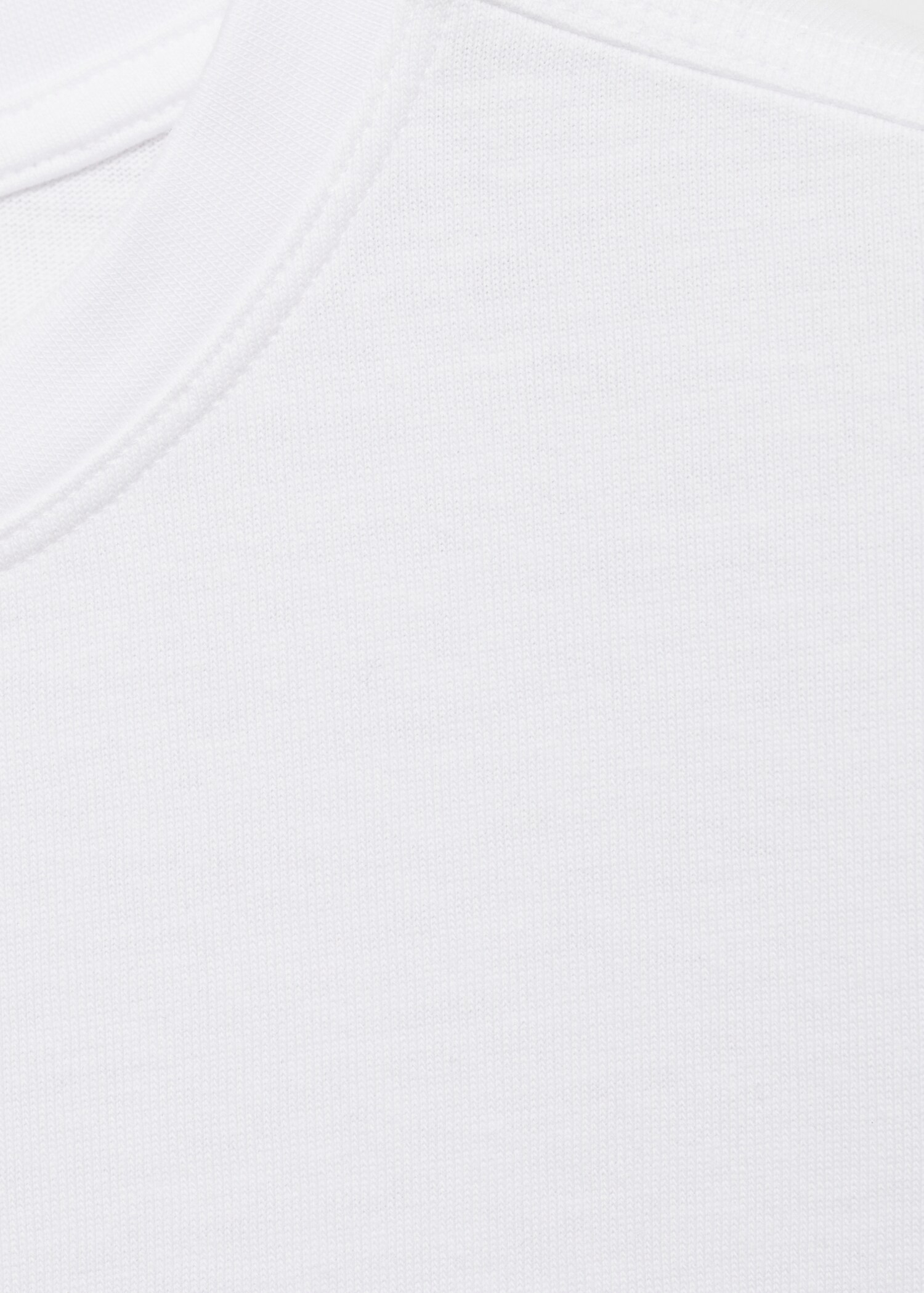 Short-sleeved cotton t-shirt - Details of the article 8