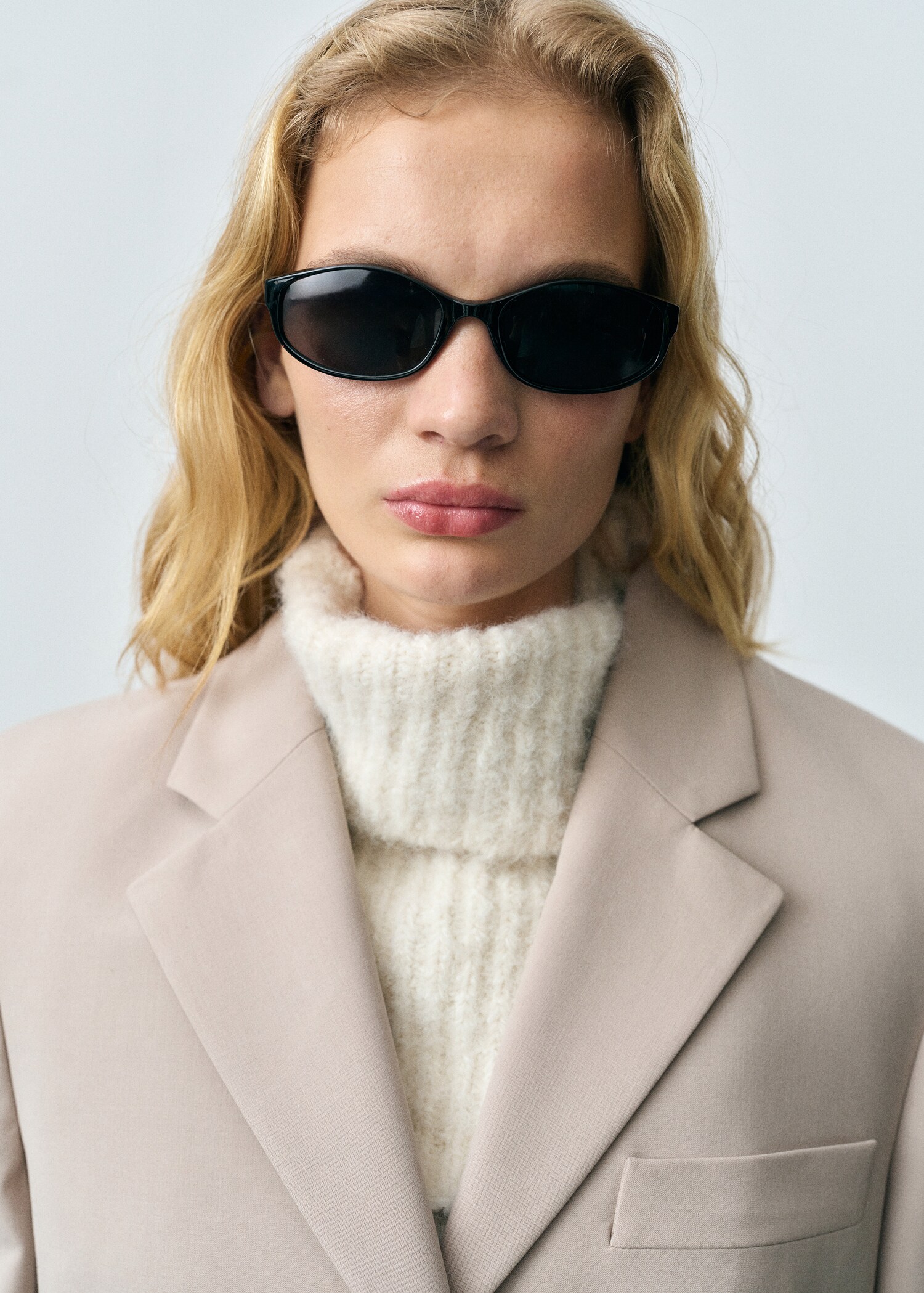 Structured straight-fit jacket - Details of the article 1