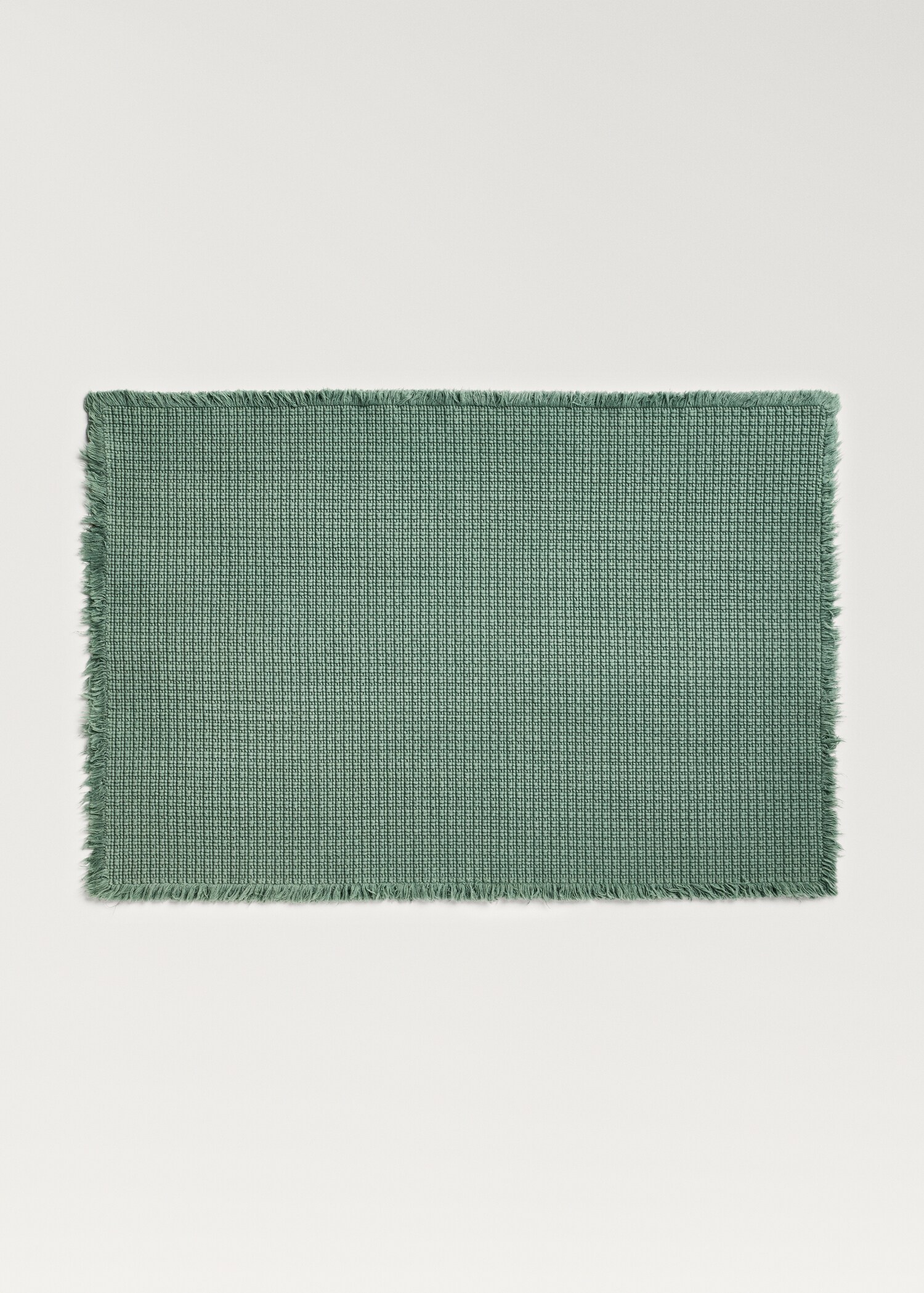 Badkarsmatta med geometriska fransar - Artikel utan modell