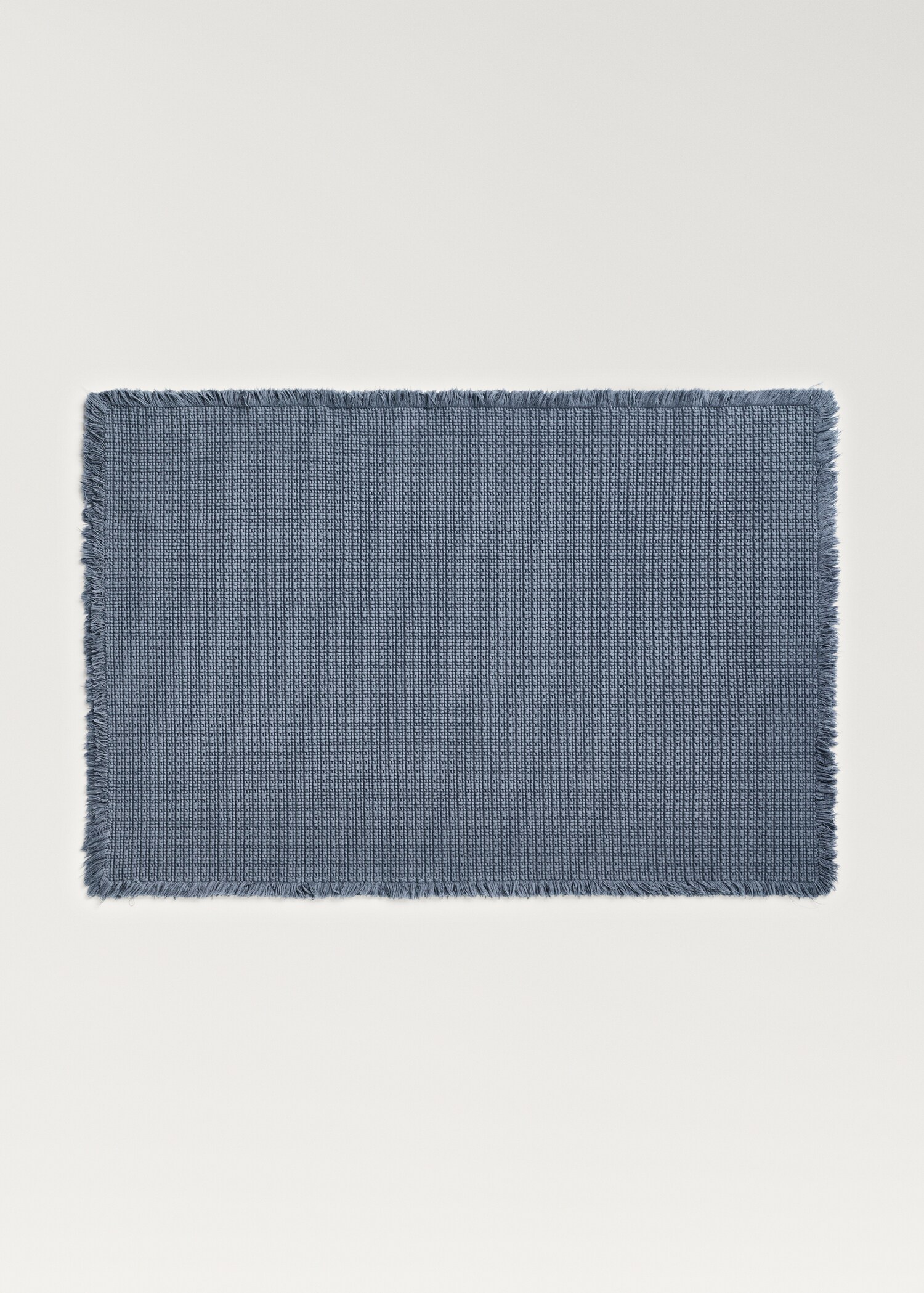 Badkarsmatta med geometriska fransar - Artikel utan modell