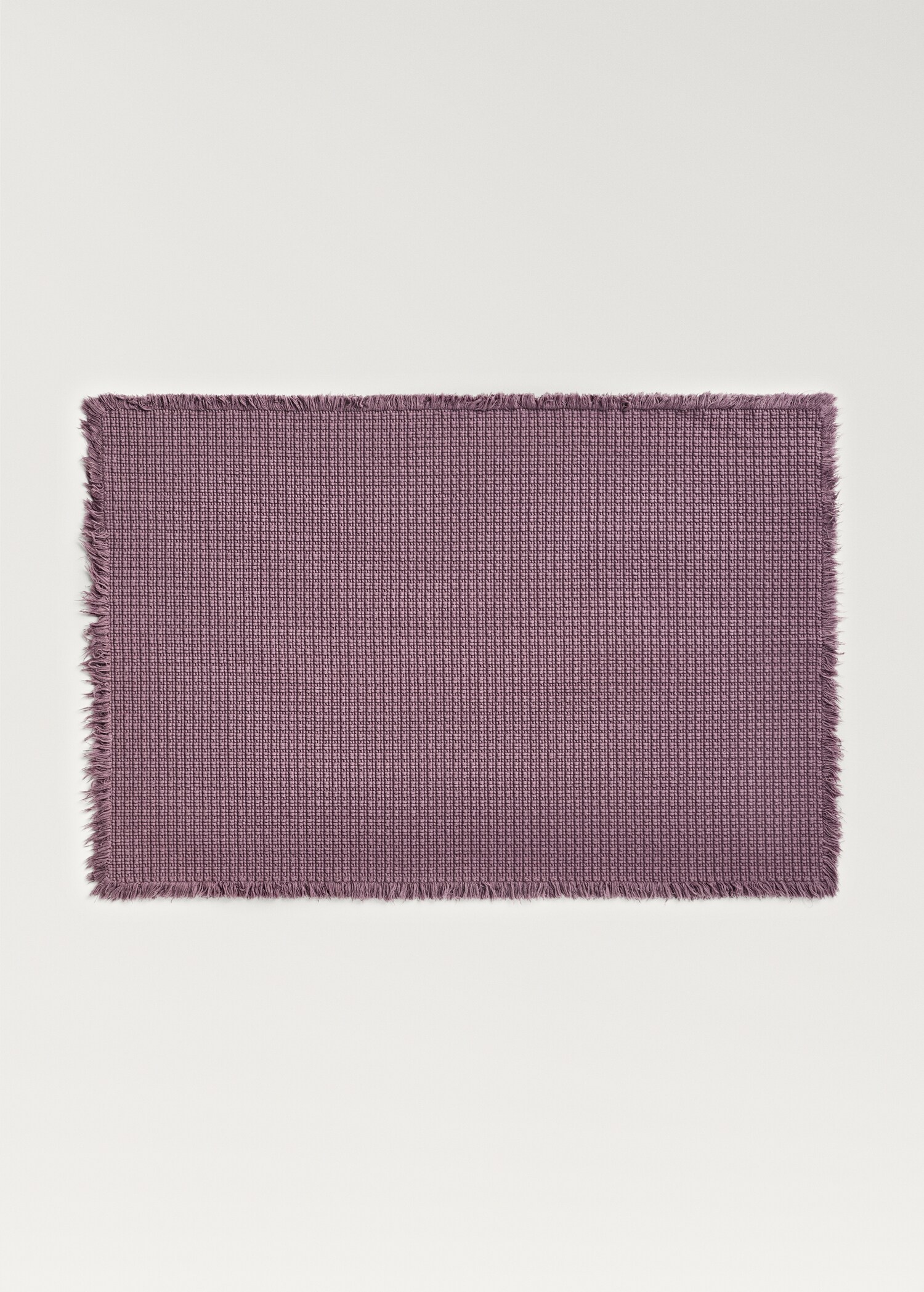 Badkarsmatta med geometriska fransar - Artikel utan modell