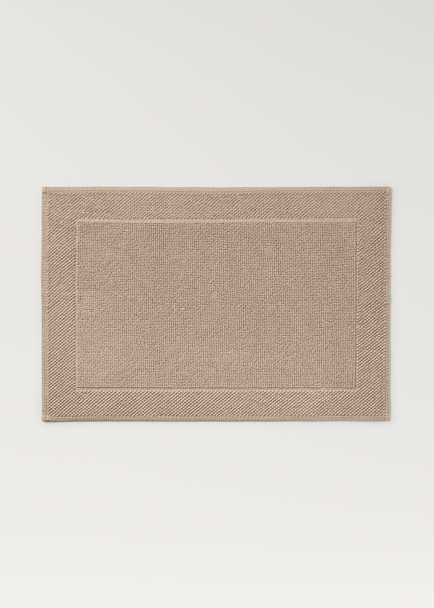 Badrumsmatta med ramdesign - Artikel utan modell