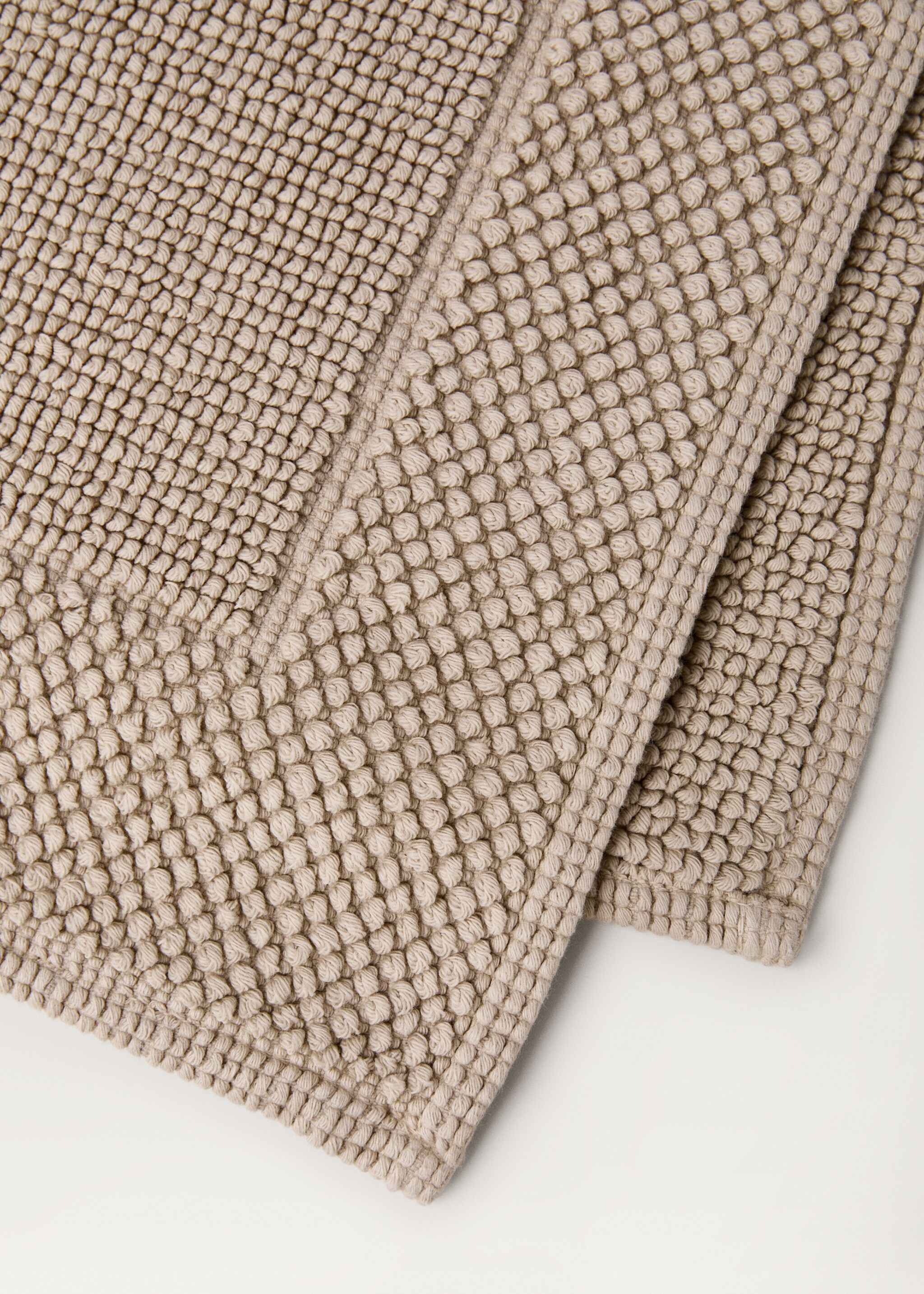 Badrumsmatta med ramdesign - Detaljer om artikeln 1, Beige. Ref: 87043300-00.