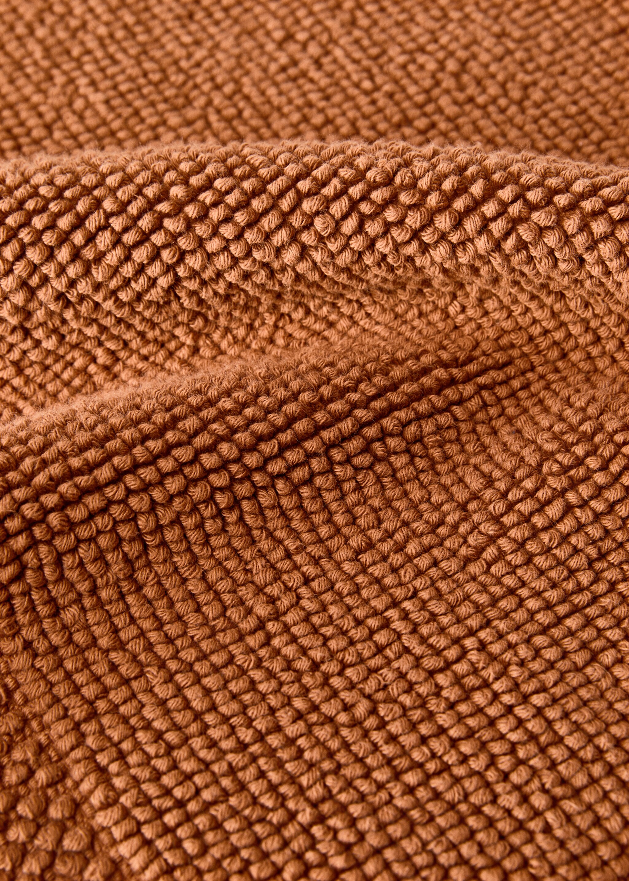 Bath mat with frame design - Details of the article 1, Burnt Orange. Ref: 87043300-00.