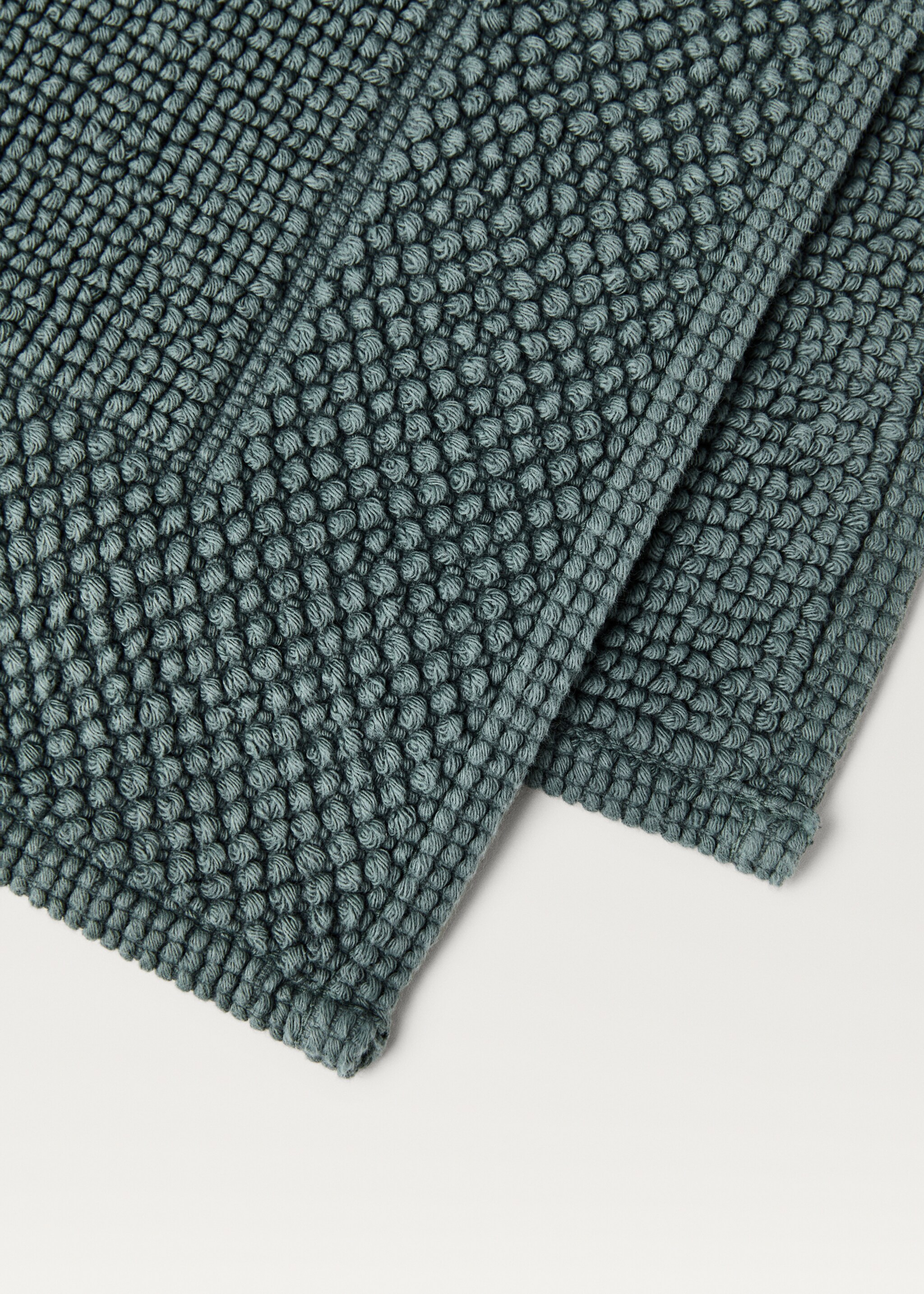 Χαλάκι μπάνιου με σχέδιο κορνίζας - Λεπτομέρεια του προϊόντος 1, Γαλάζιο. Ref: 87043300-00.