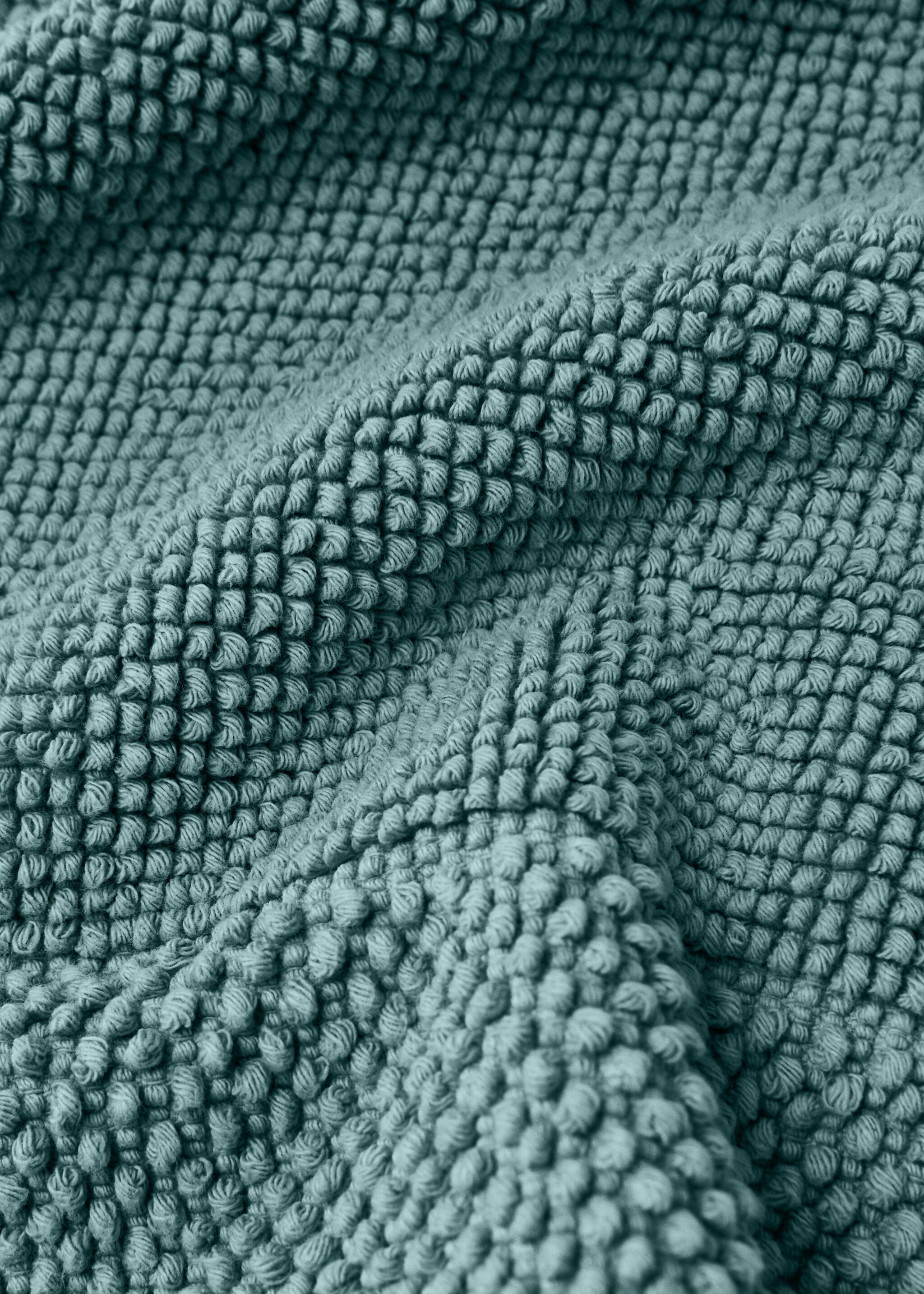 Bath mat with frame design - Details of the article 2, Blue. Ref: 87043300-00.