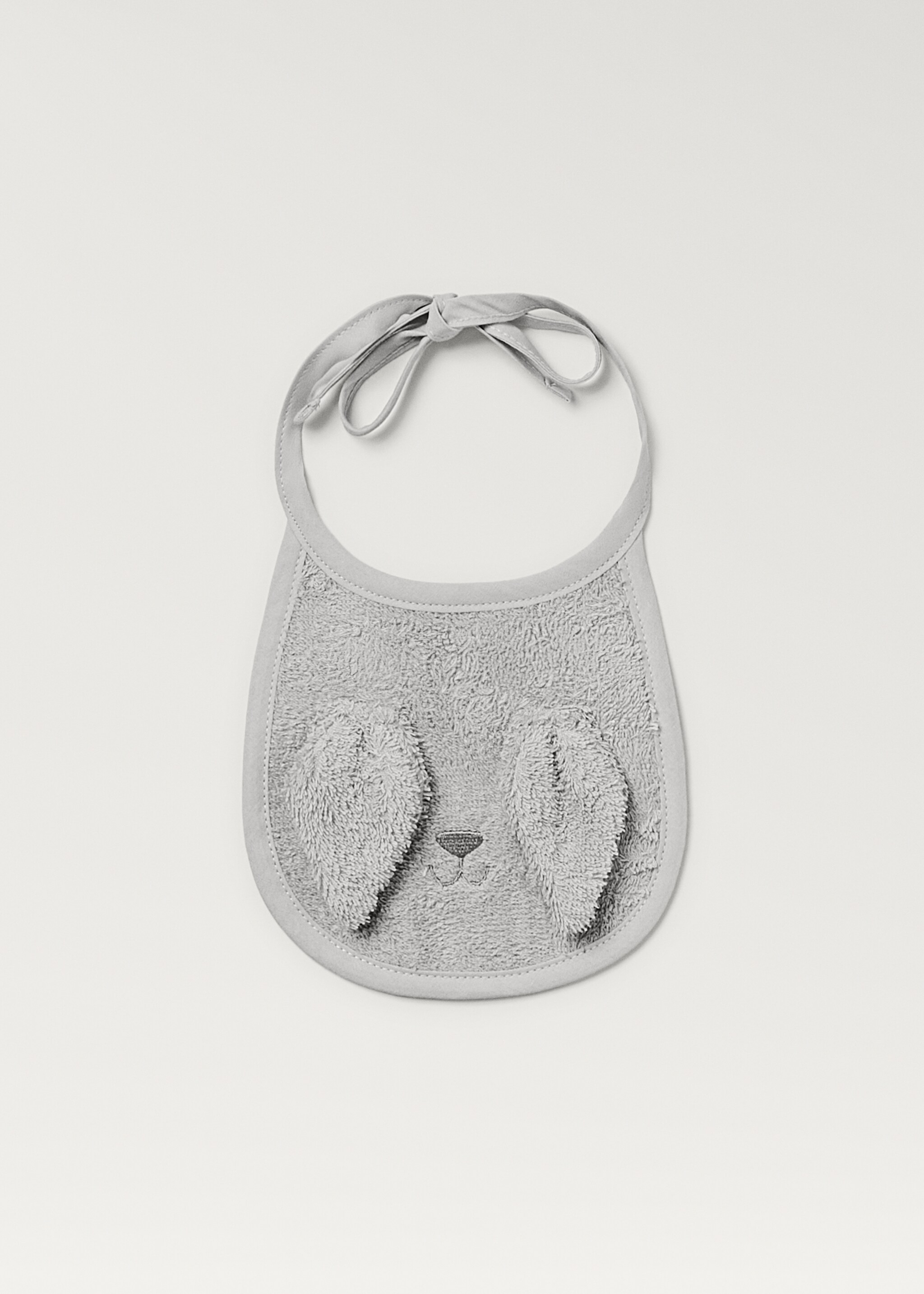 Badstoffen slab met oortjes - Artikel zonder model, Grijs. Ref: 87043310-00.