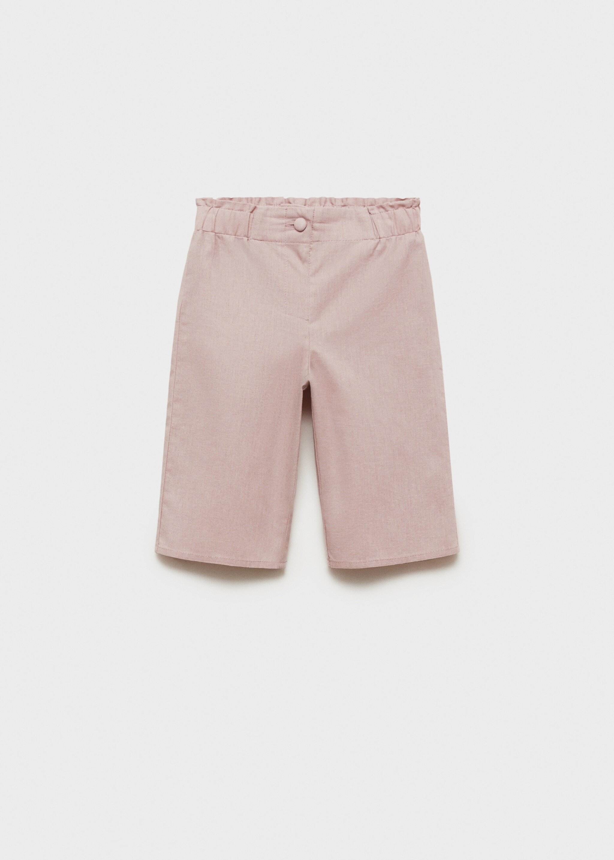 Παντελόνι λινό - Προϊόν χωρίς μοντέλο, Ροζ. Ref: 87043634-00.