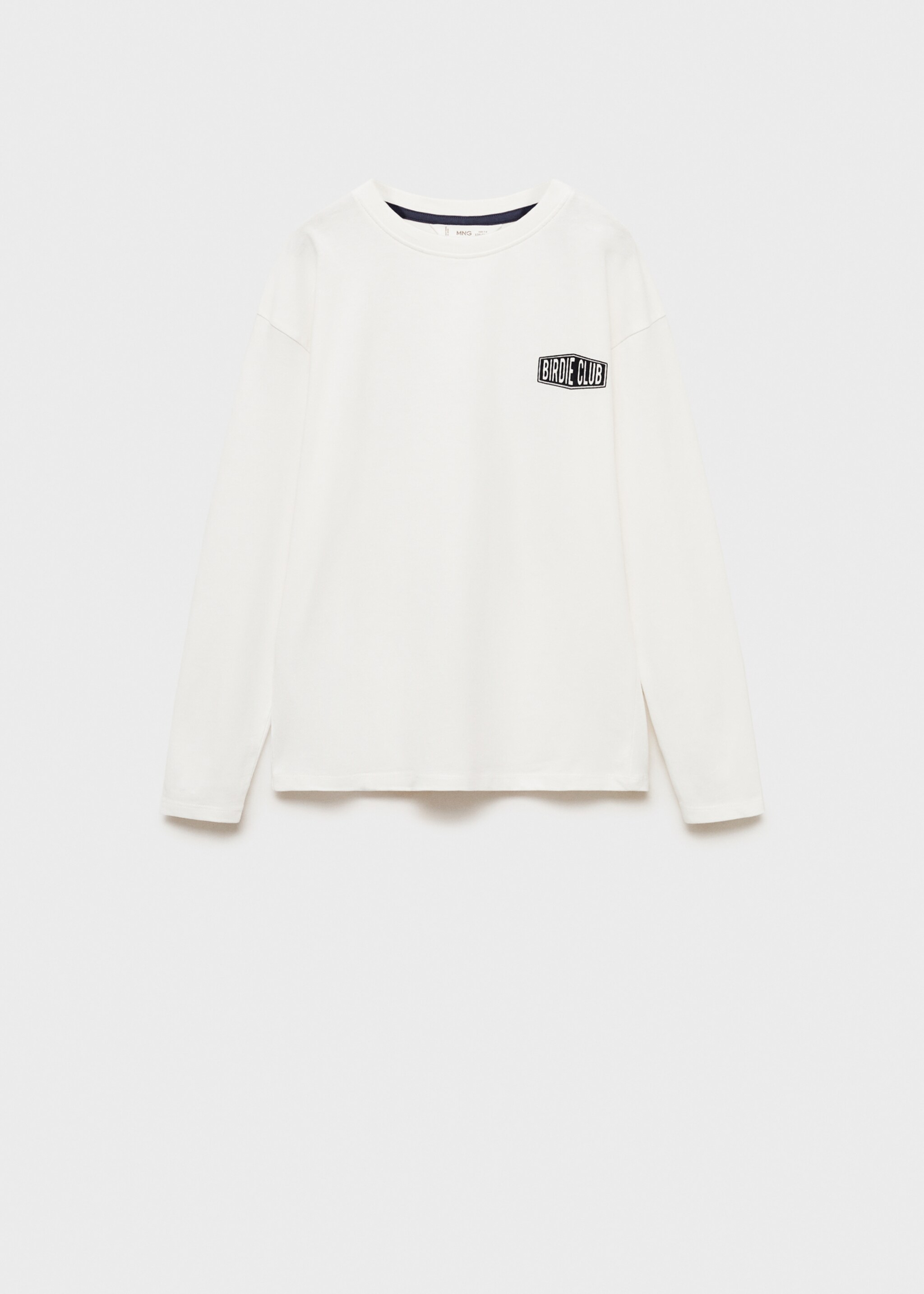 Printed cotton-blend T-shirt - Article without model, Off White. Ref: 87043644-00.