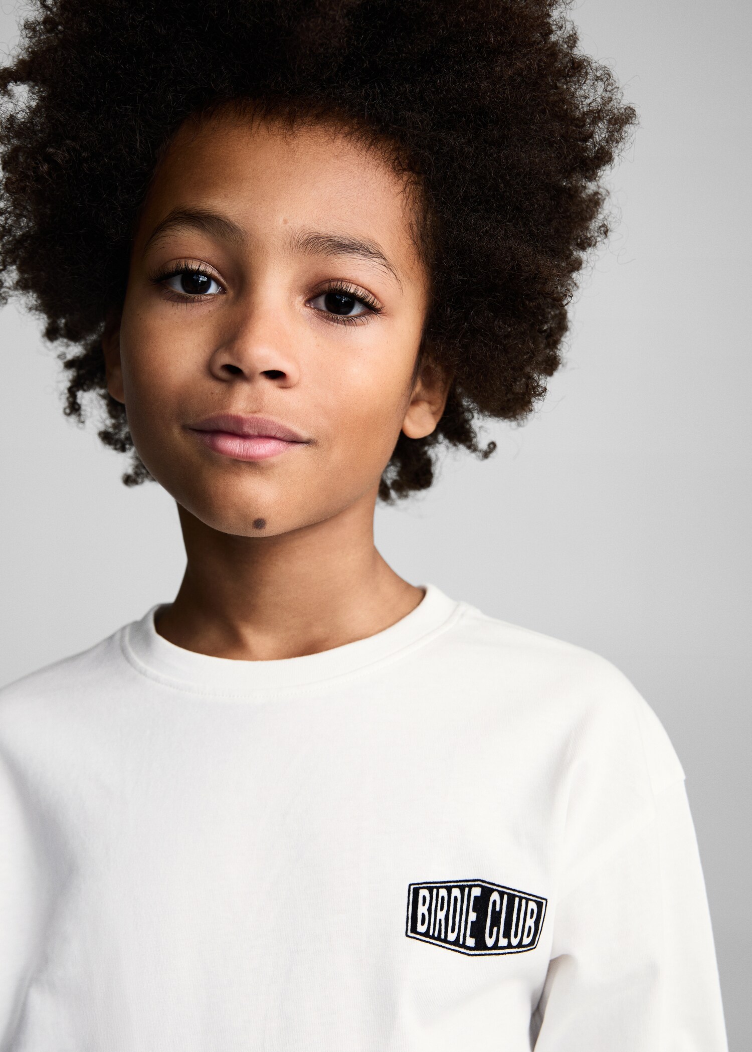 Printed cotton-blend T-shirt - Details of the article 1