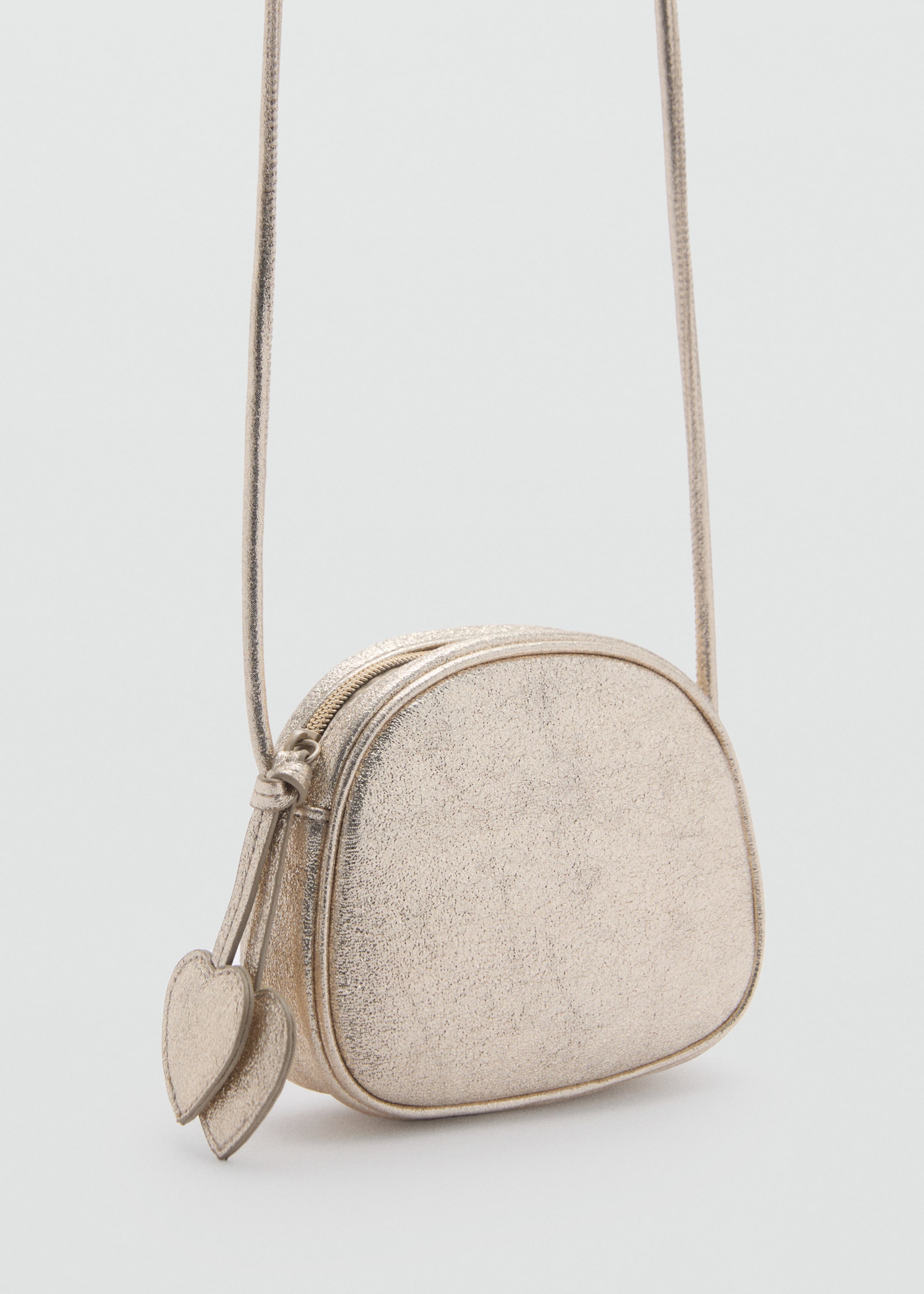 Mini bolso asa metálica - Plano medio, Oro. Ref: 87043646-00.