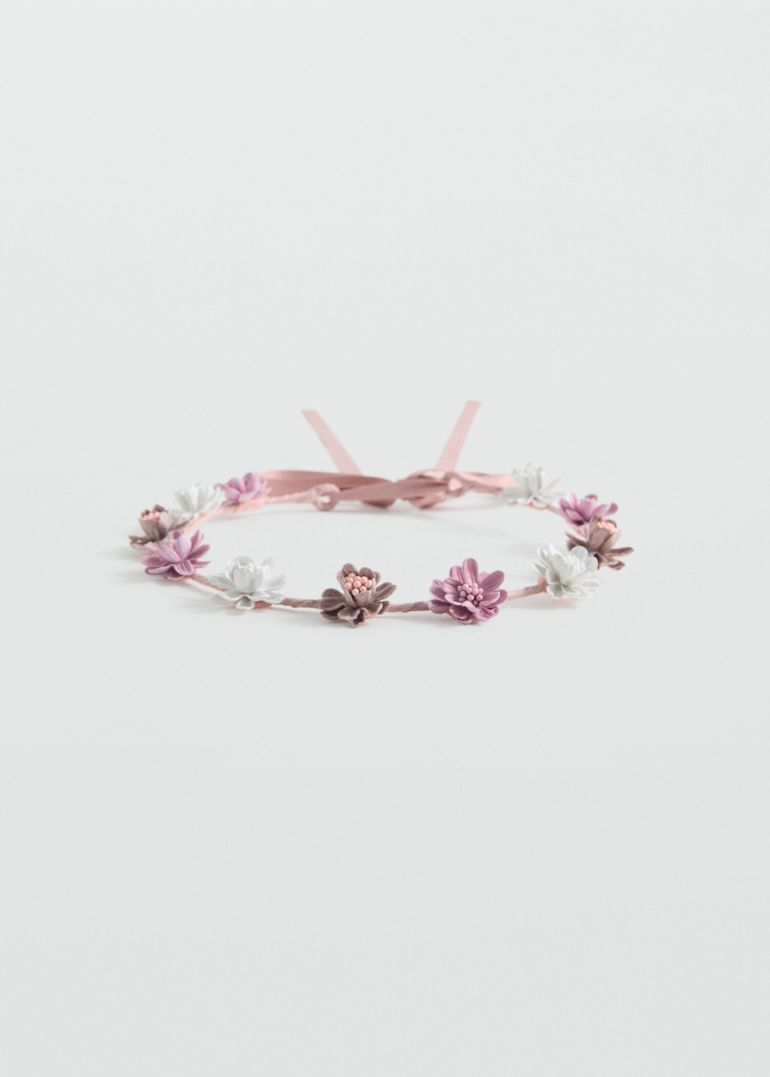 Tie closure flower hairband - Article without model
