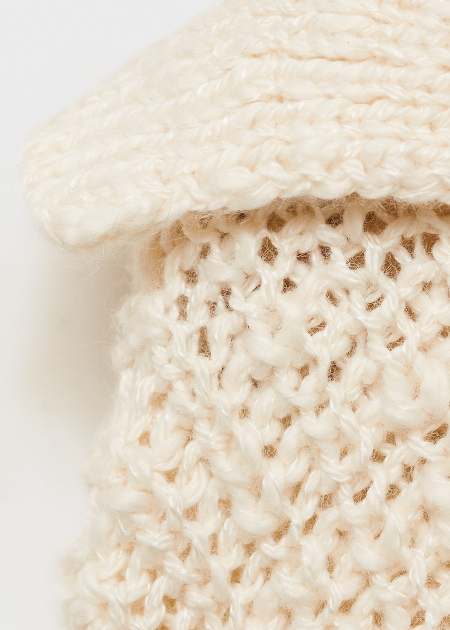 Knitted button cardigan - Details of the article 8