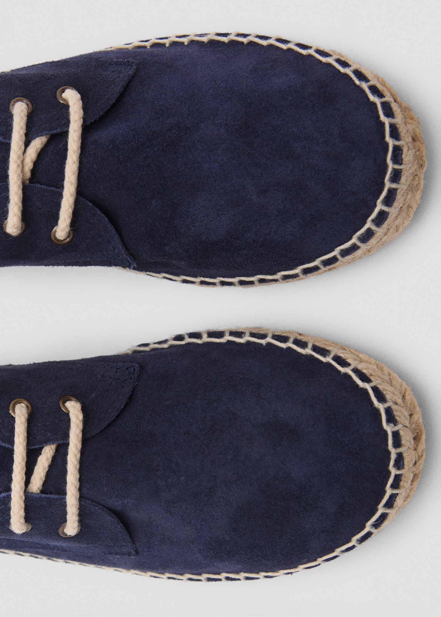 Laces suede espadrilles - Details of the article 1