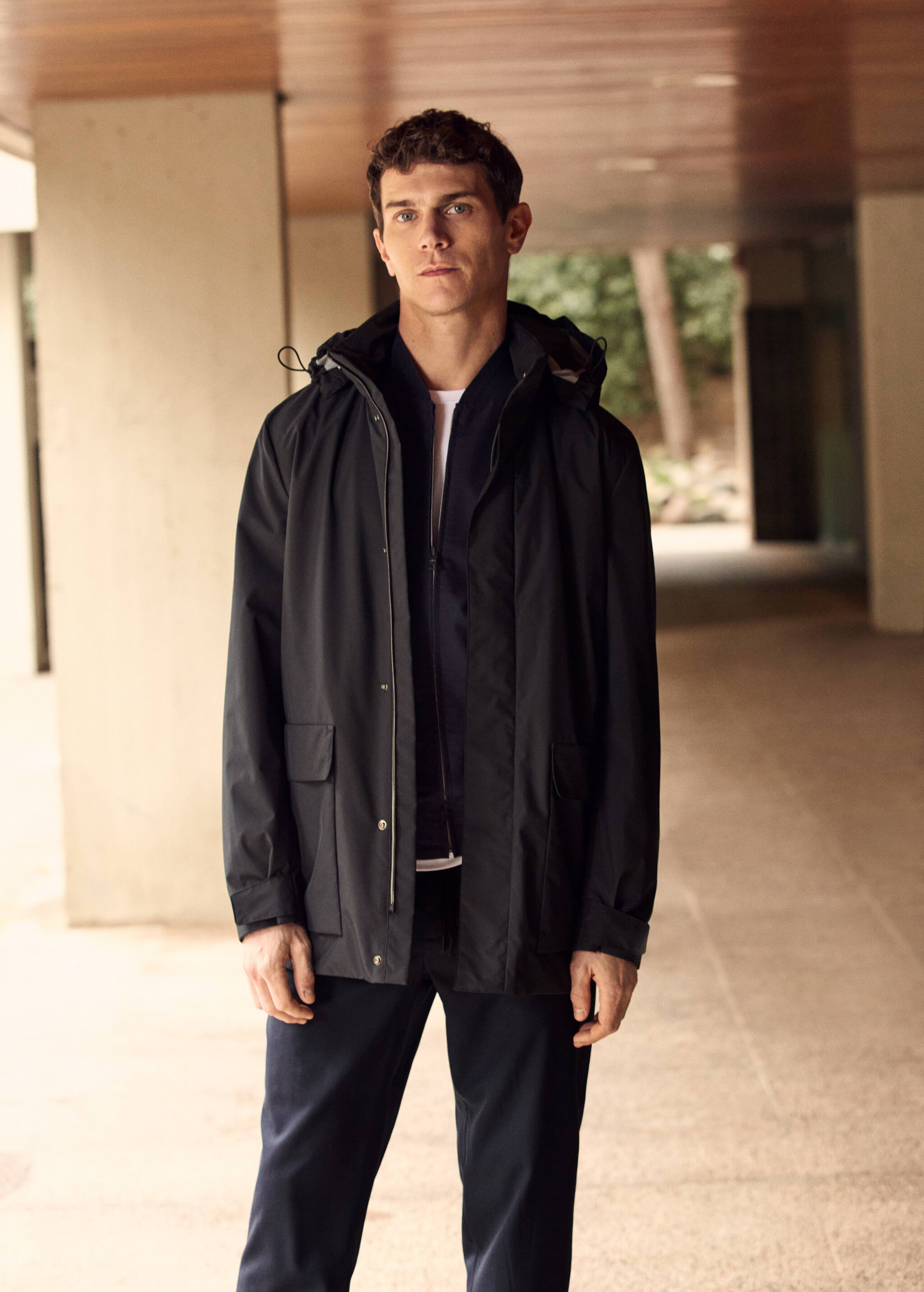 Packable Collection water-repellent trench coat - Details of the article 6