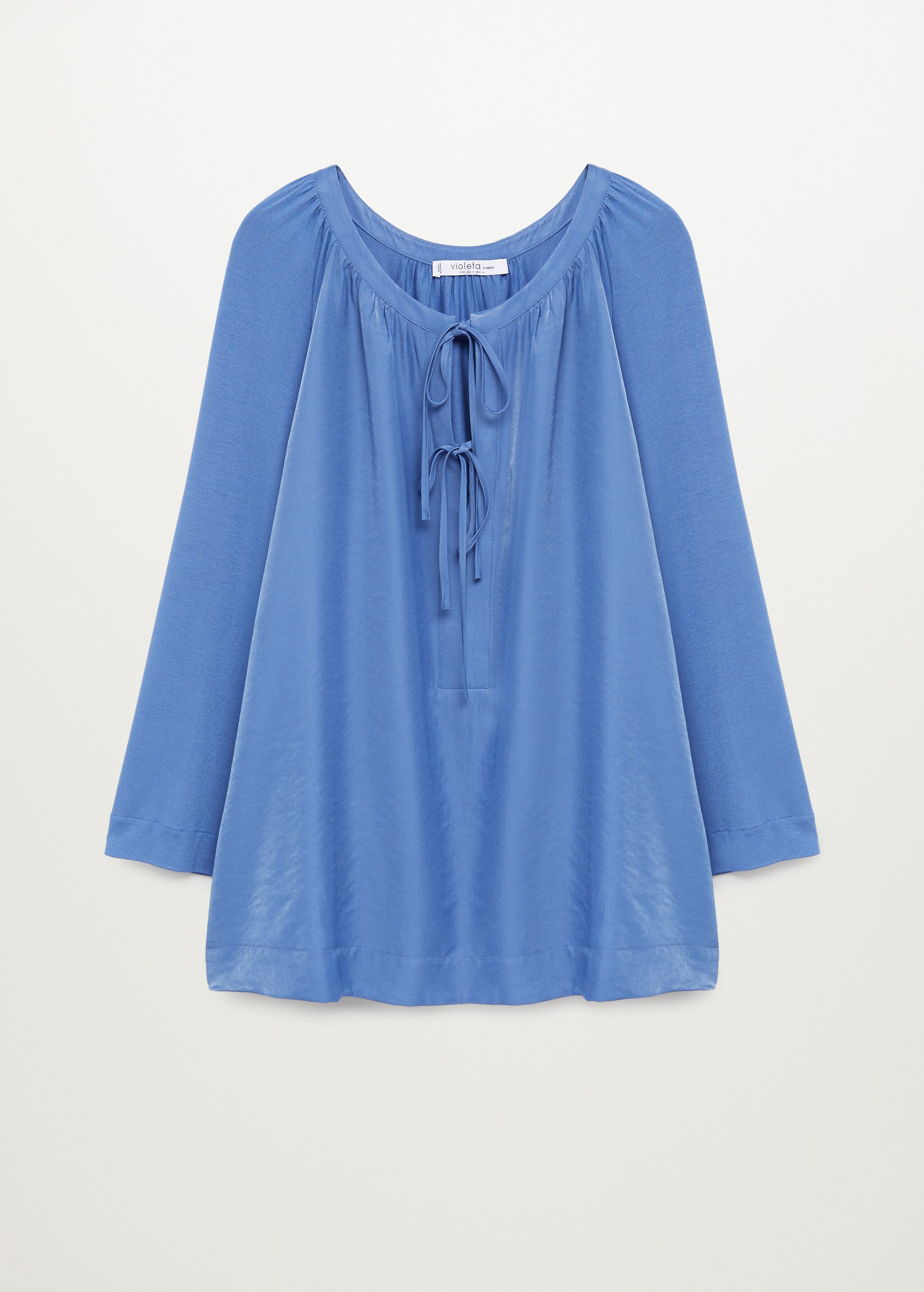 Long-sleeved t-shirt with bows - Article without model