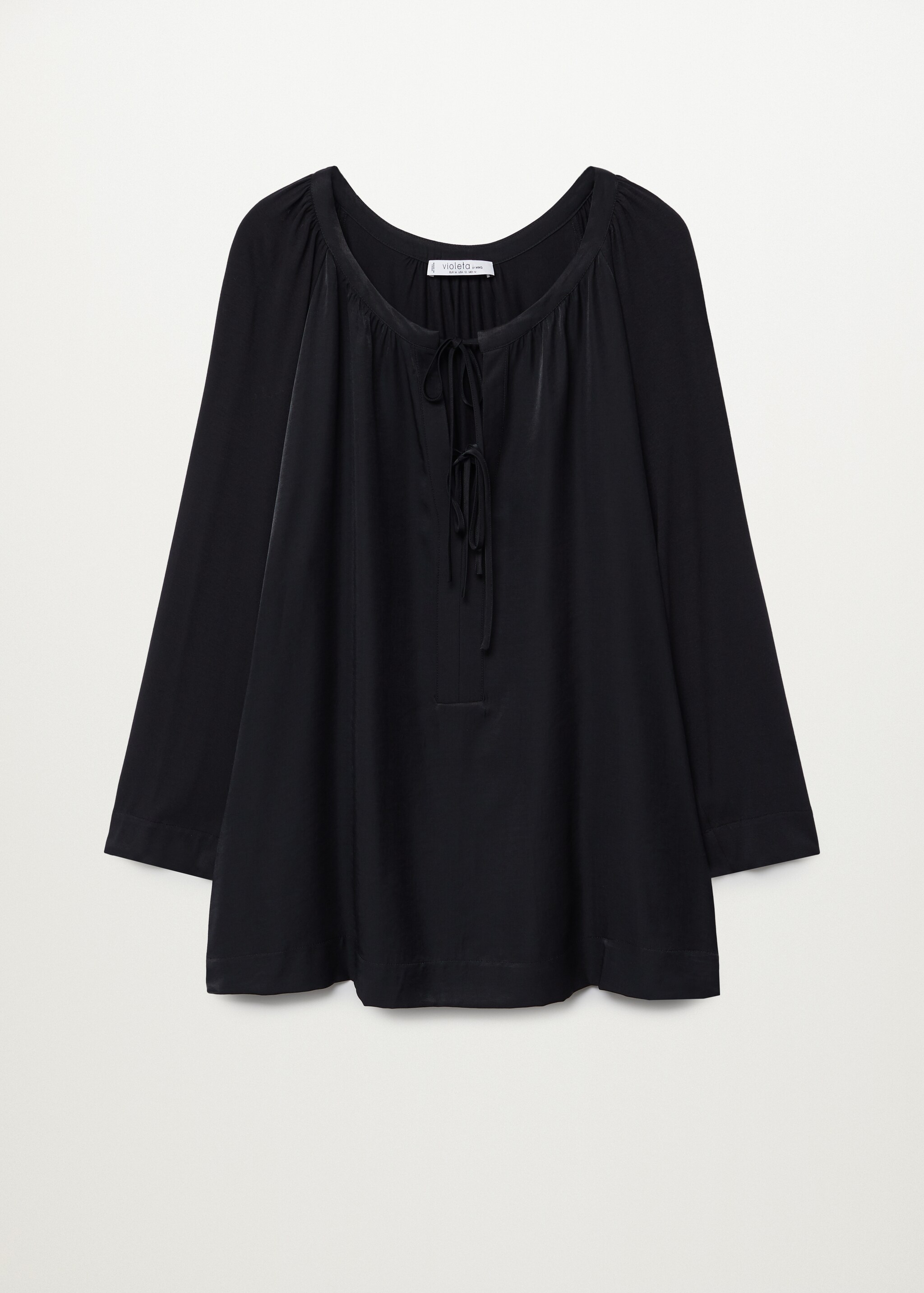 Long-sleeved t-shirt with bows - Article without model