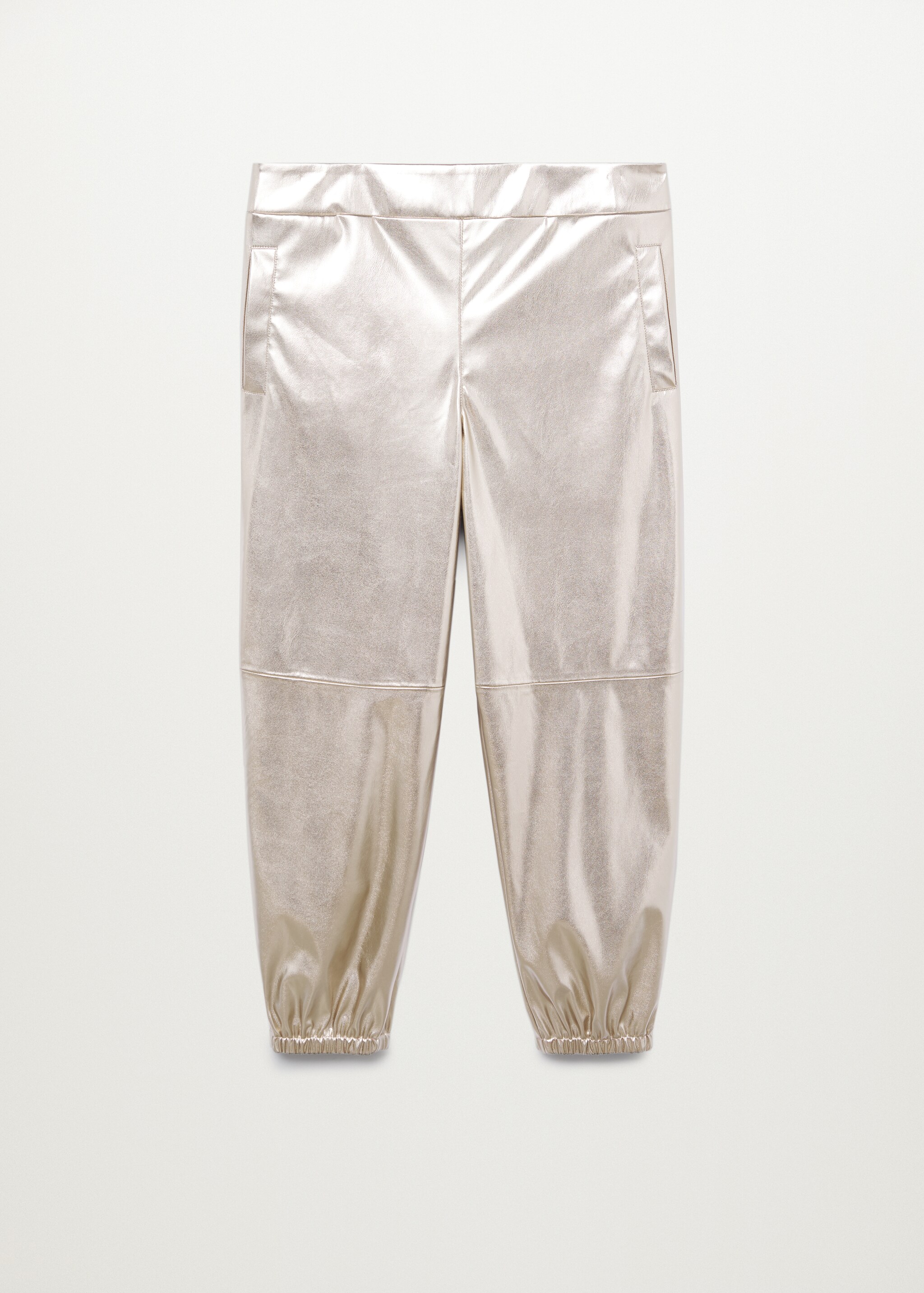Pantalón jogger acabado metalizado - Artículo sin modelo