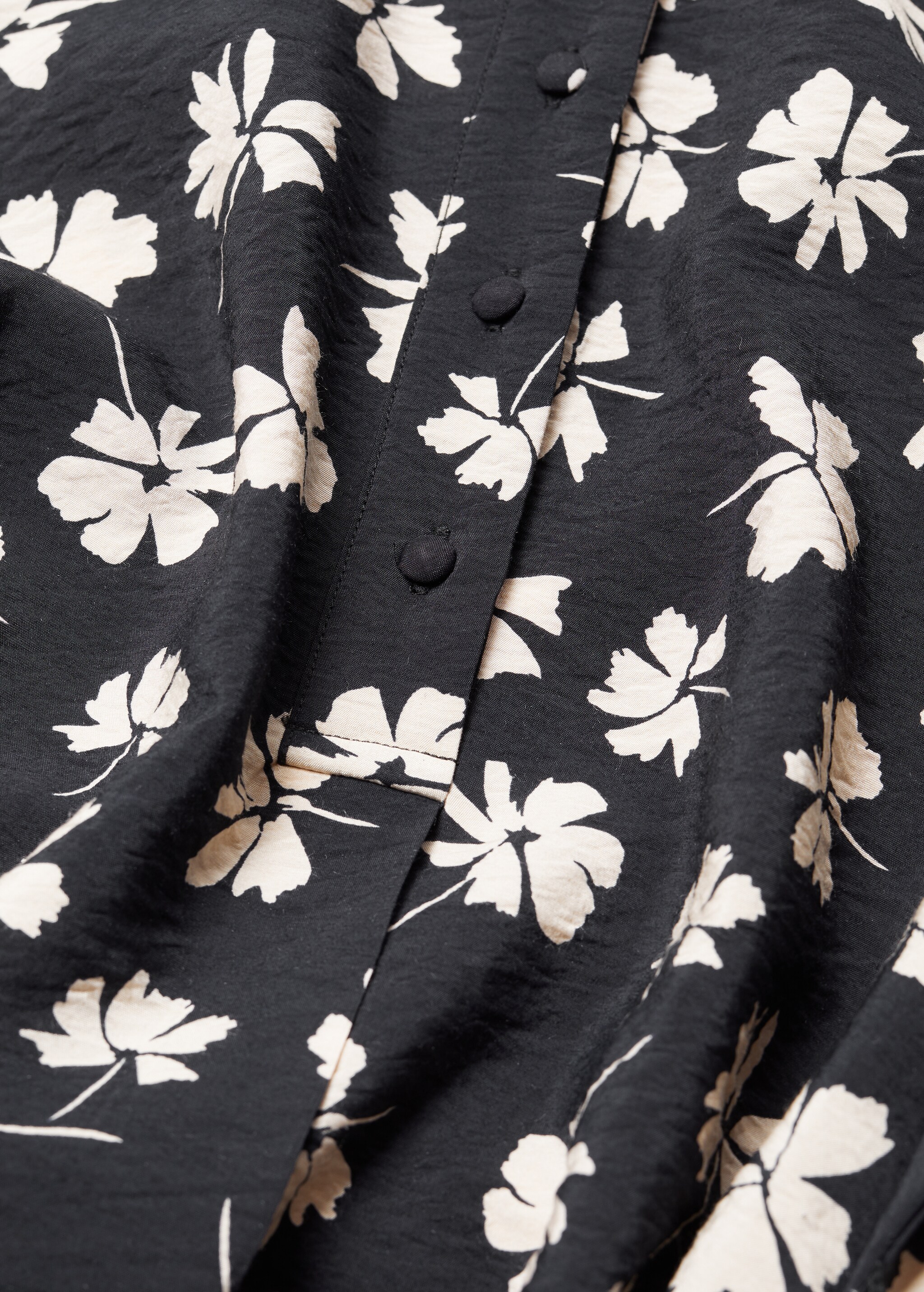 Vestido estampado cinturón - Detalle del artículo 8